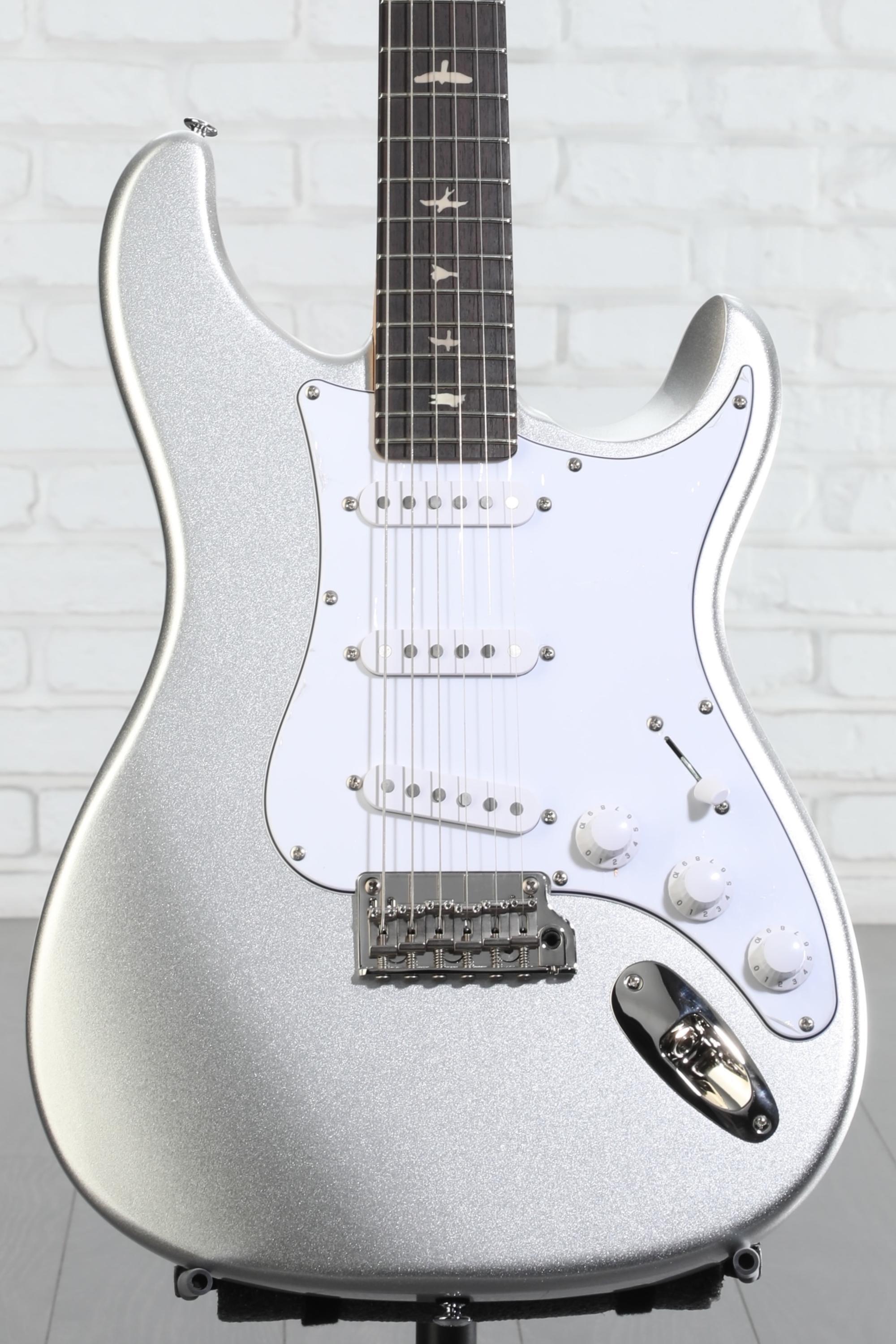 PRS SE Silver Sky Electric Guitar - Platinum Spark, Sweetwater