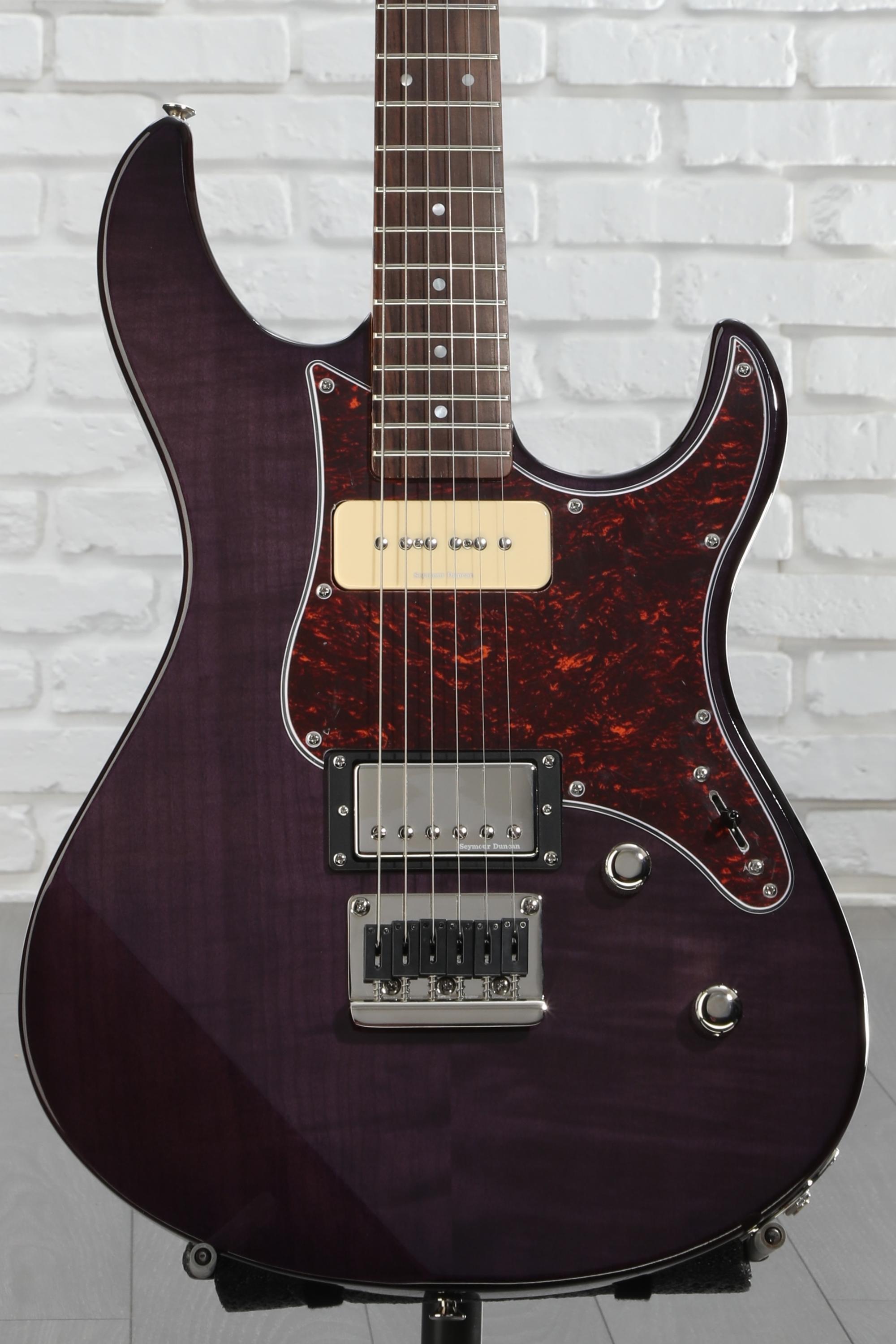 Yamaha PAC611HFM Pacifica Electric Guitar - Translucent Purple