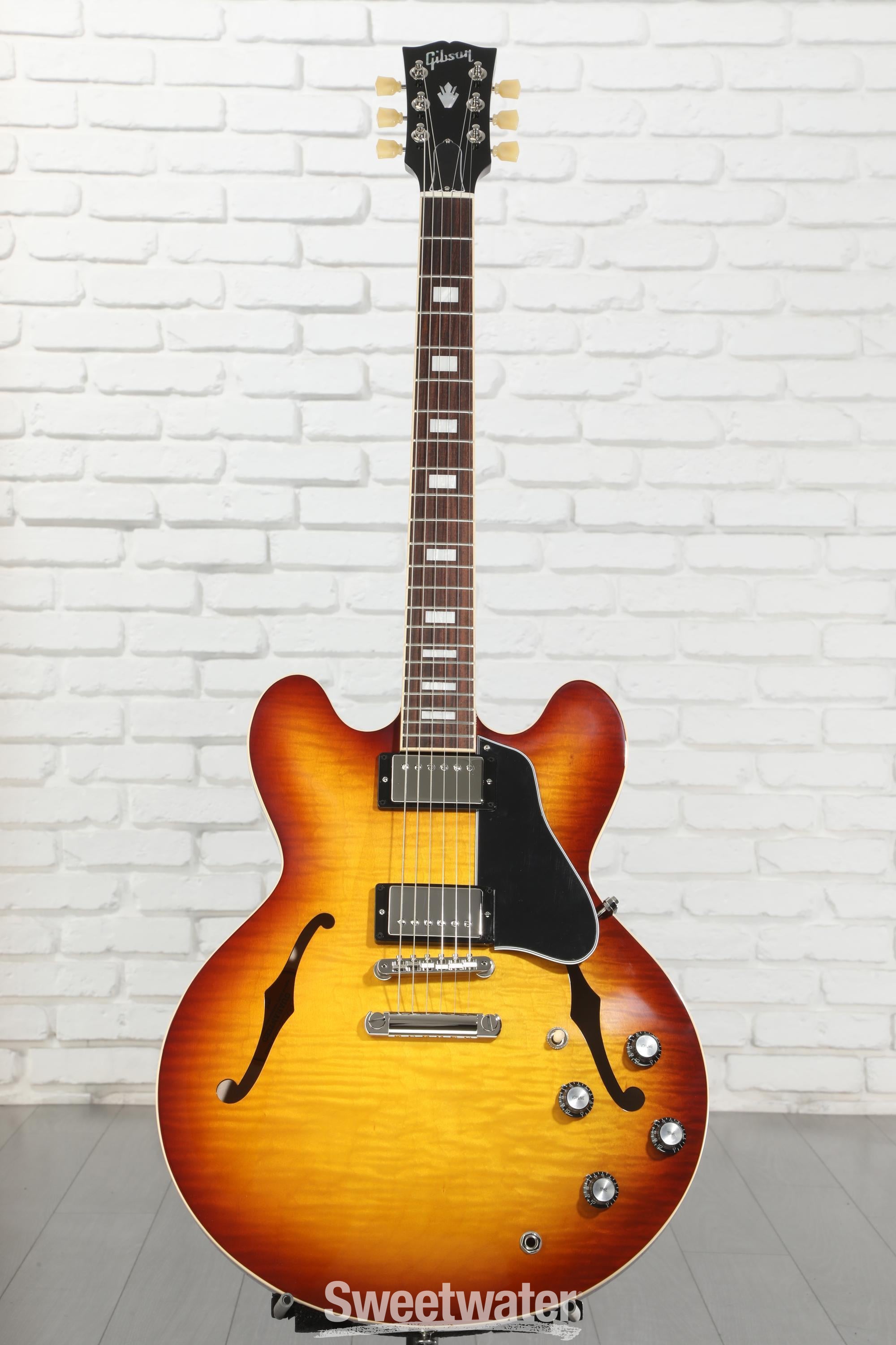 Gibson ES-335 Figured Semi-hollowbody Electric Guitar - Iced Tea