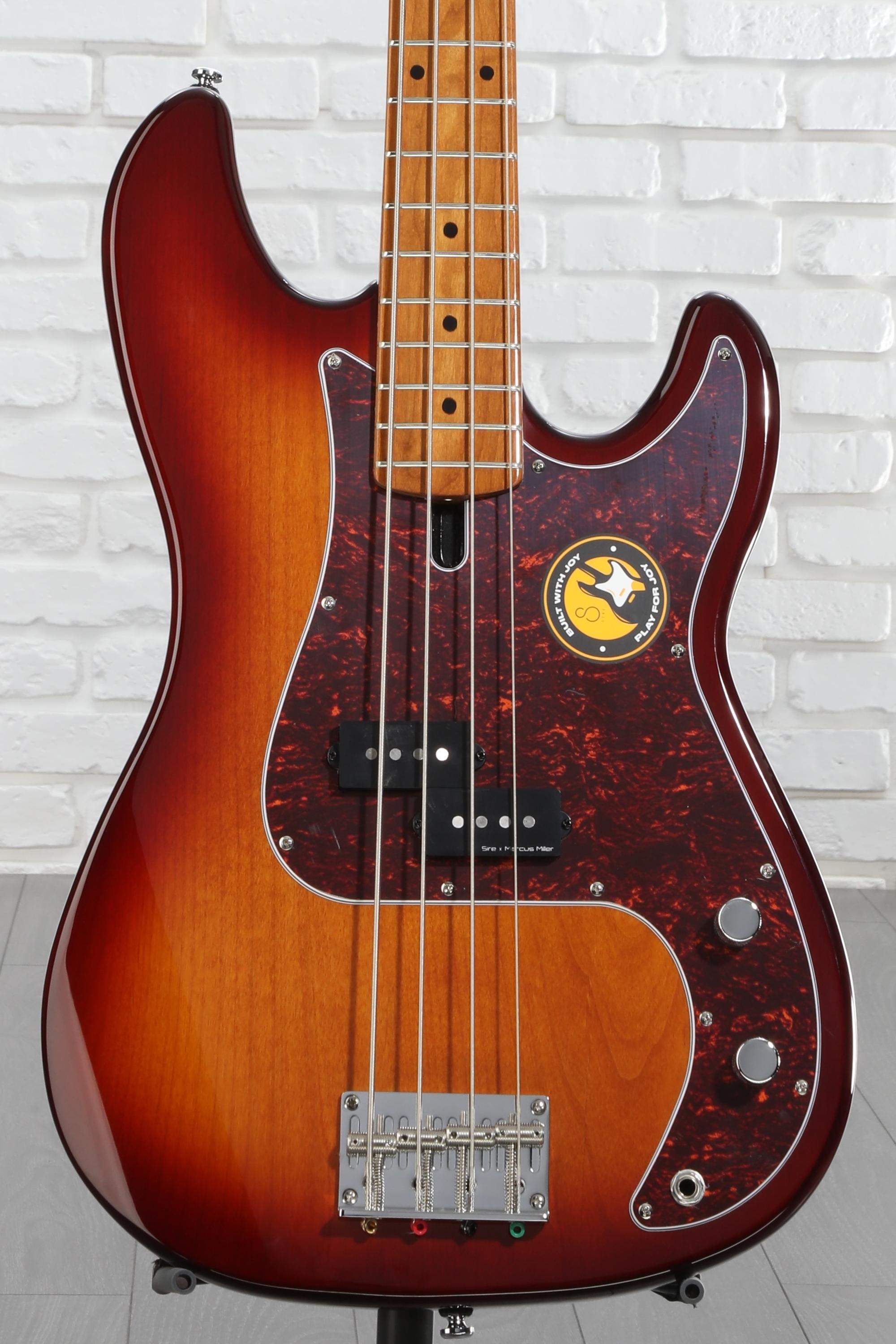 Sire Marcus Miller P5 Alder 4-string Bass Guitar - Tobacco