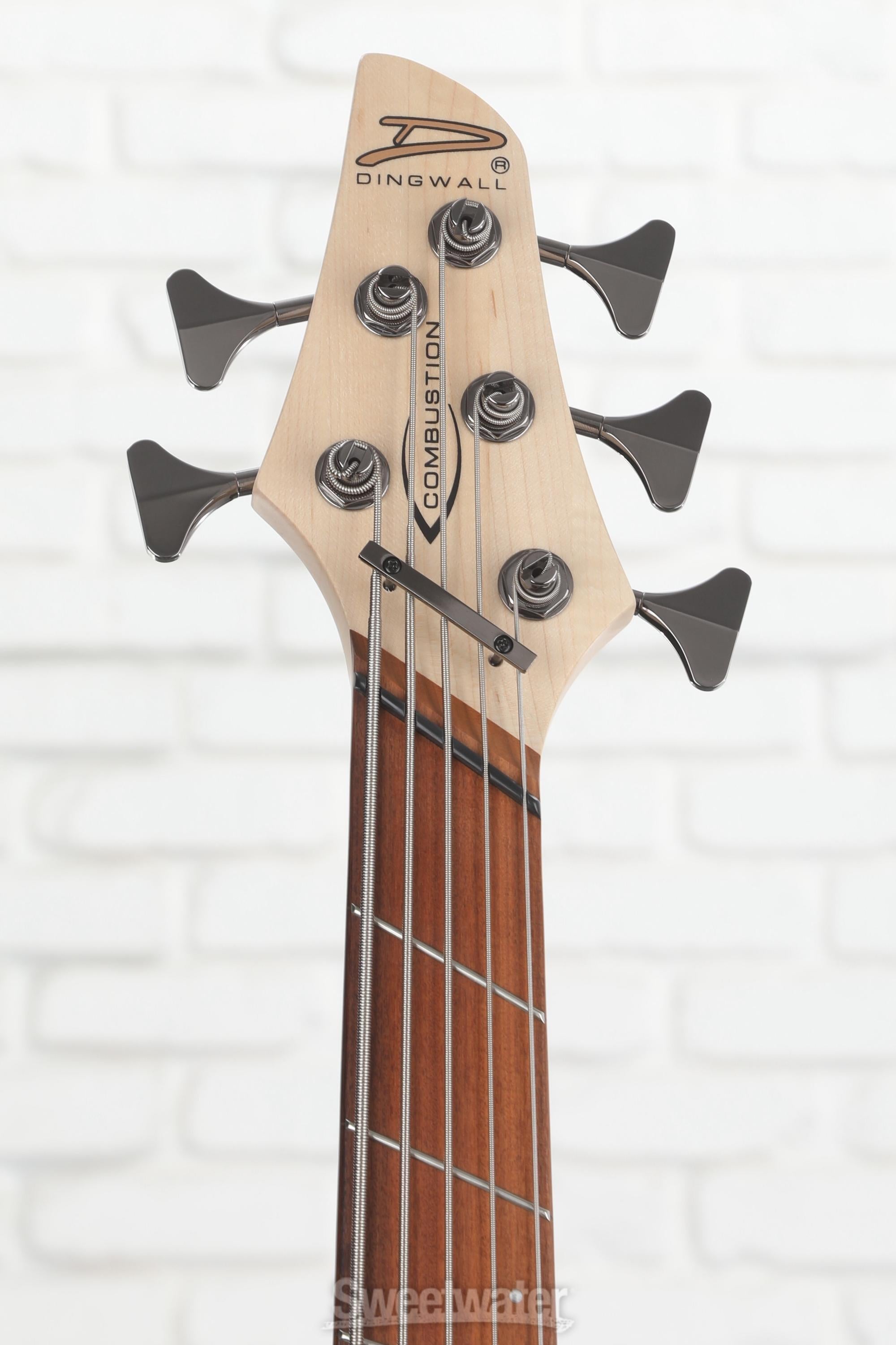 Dingwall Guitars Combustion 5-string Electric Bass - Whalepool Burst with Pau Ferro Fingerboard