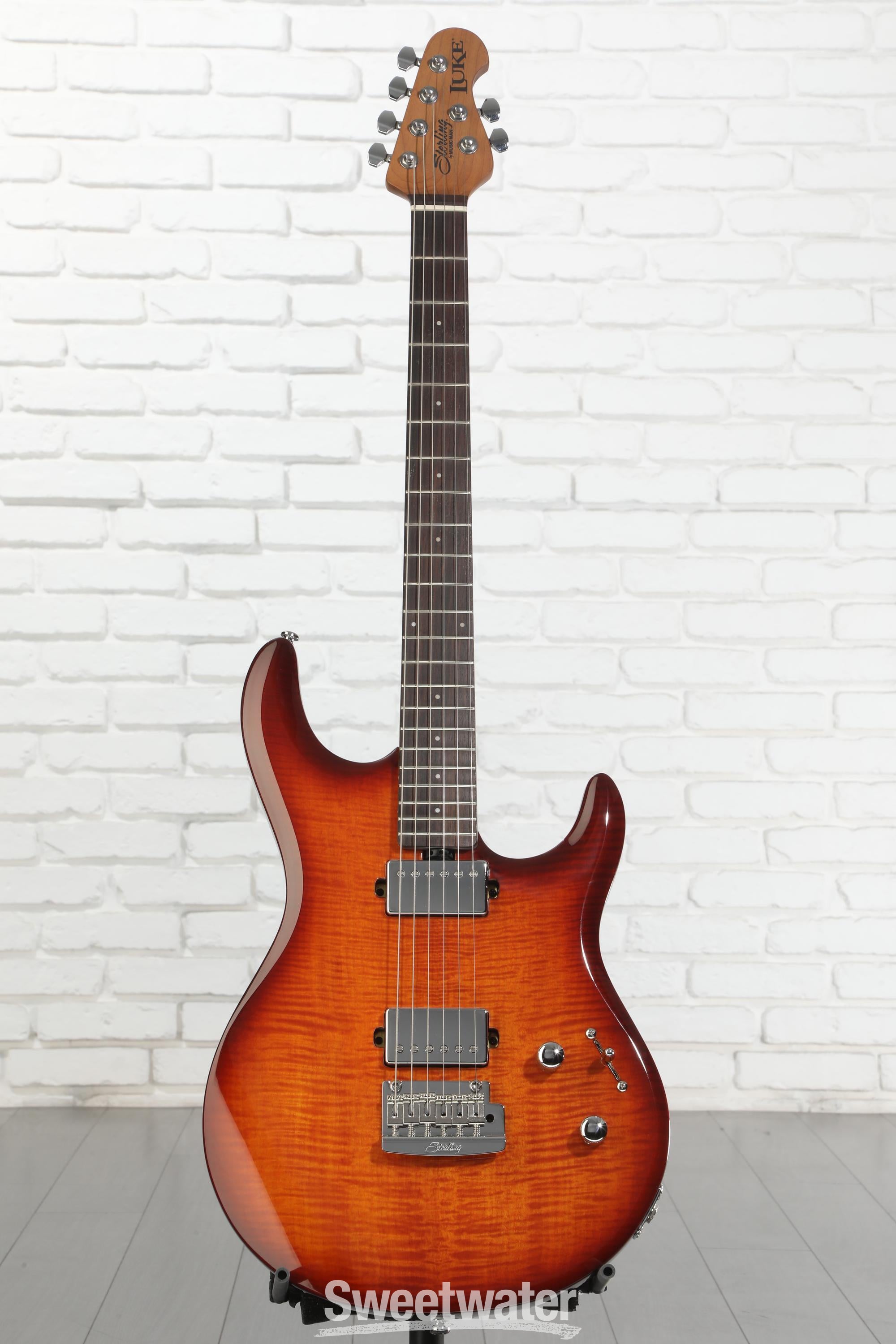 Sterling By Music Man Steve Lukather LK100 Electric Guitar - Hazel