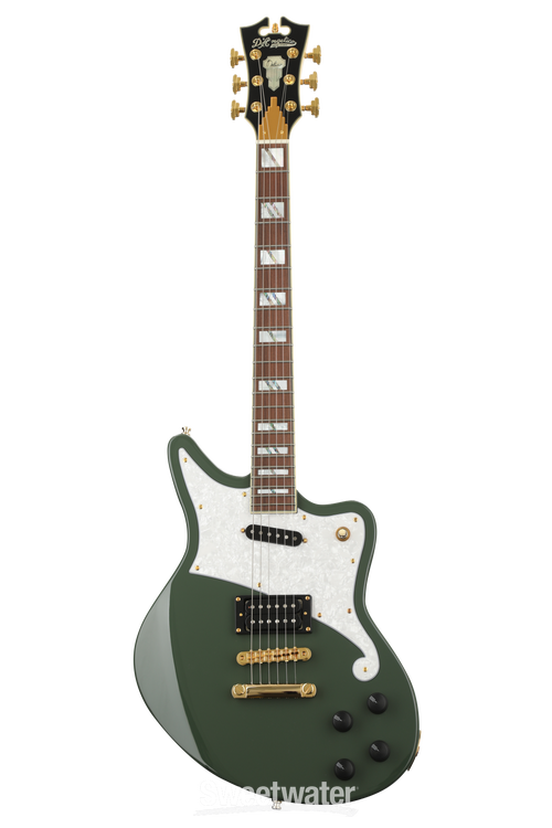 D'Angelico Deluxe Bedford - Hunter Green | Sweetwater