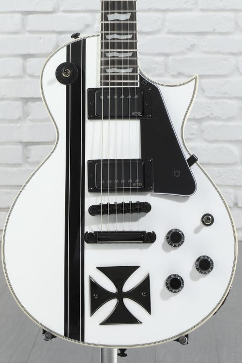 ESP LTD Signature Series James Hetfield Iron Cross Electric Guitar - Snow White