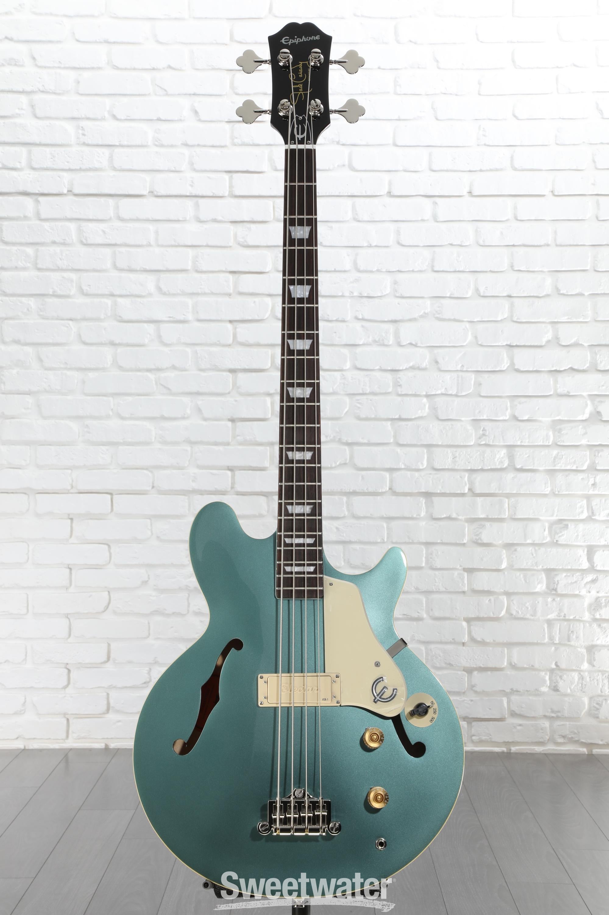 Epiphone Jack Casady Signature Bass - Faded Pelham Blue | Sweetwater