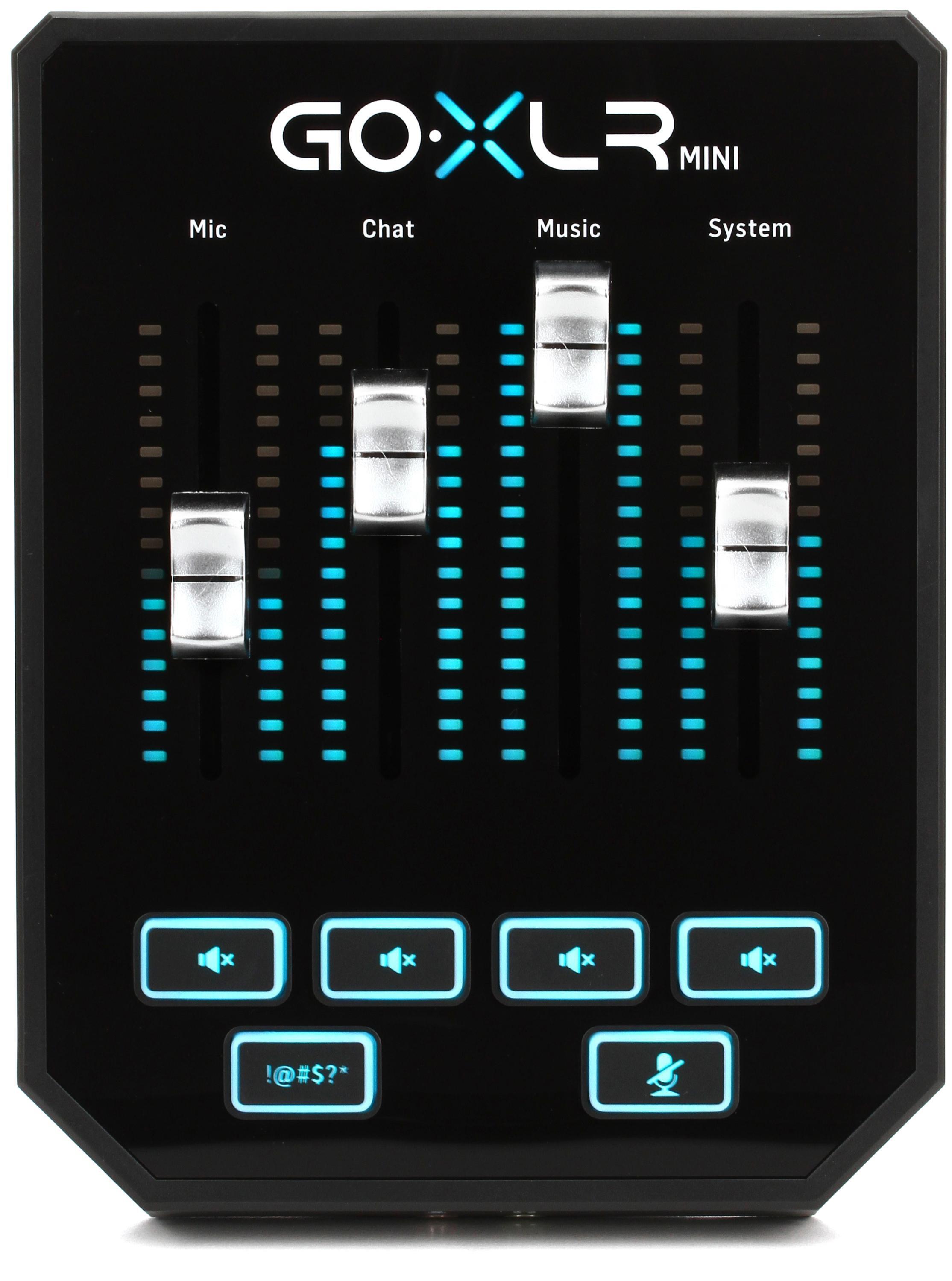 TC-Helicon GoXLR MINI: compact 4-channel mixer for streami…
