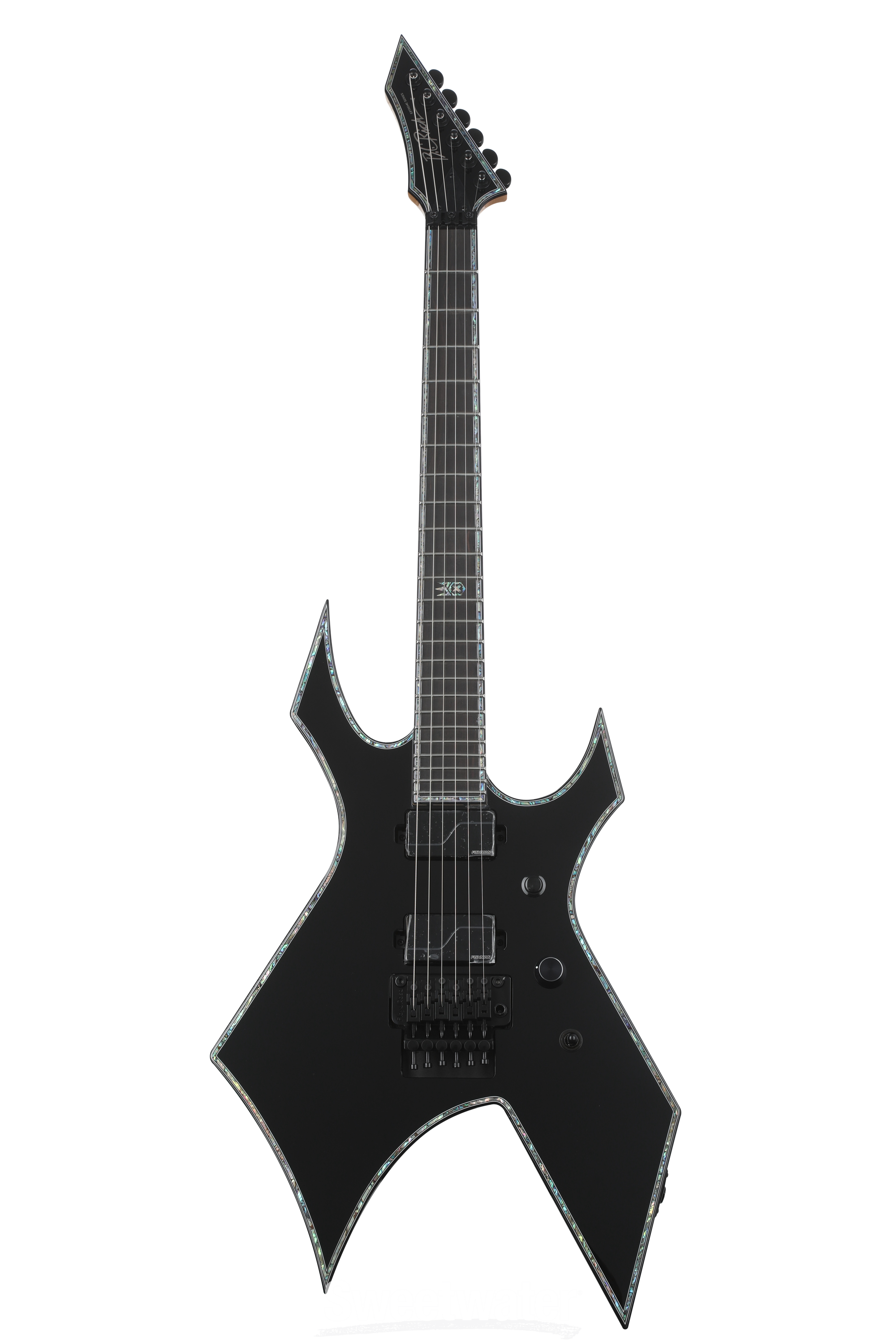 B.C. Rich Warlock Extreme with Floyd Rose Electric Guitar - Black Onyx |  Sweetwater