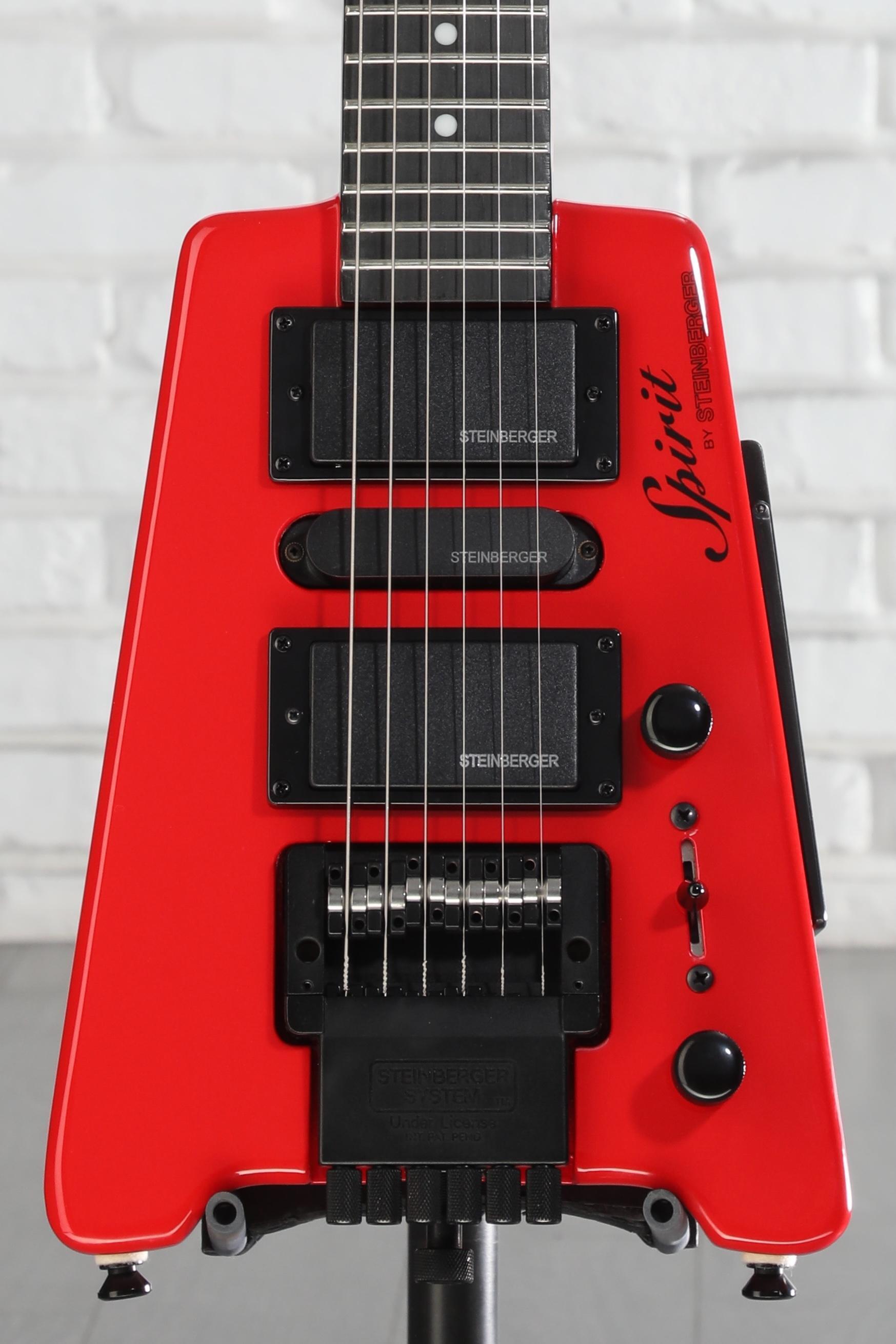 Steinberger Spirit GT-PRO Deluxe Electric Guitar - Hot Rod Red