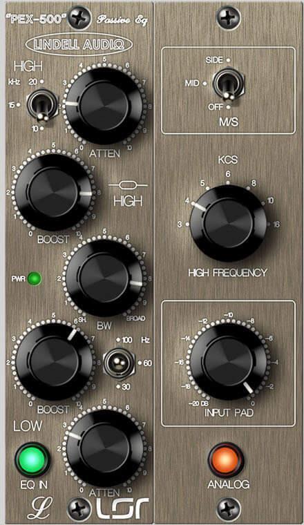 Lindell Audio PEX-500 Passive EQ Plug-in | Sweetwater
