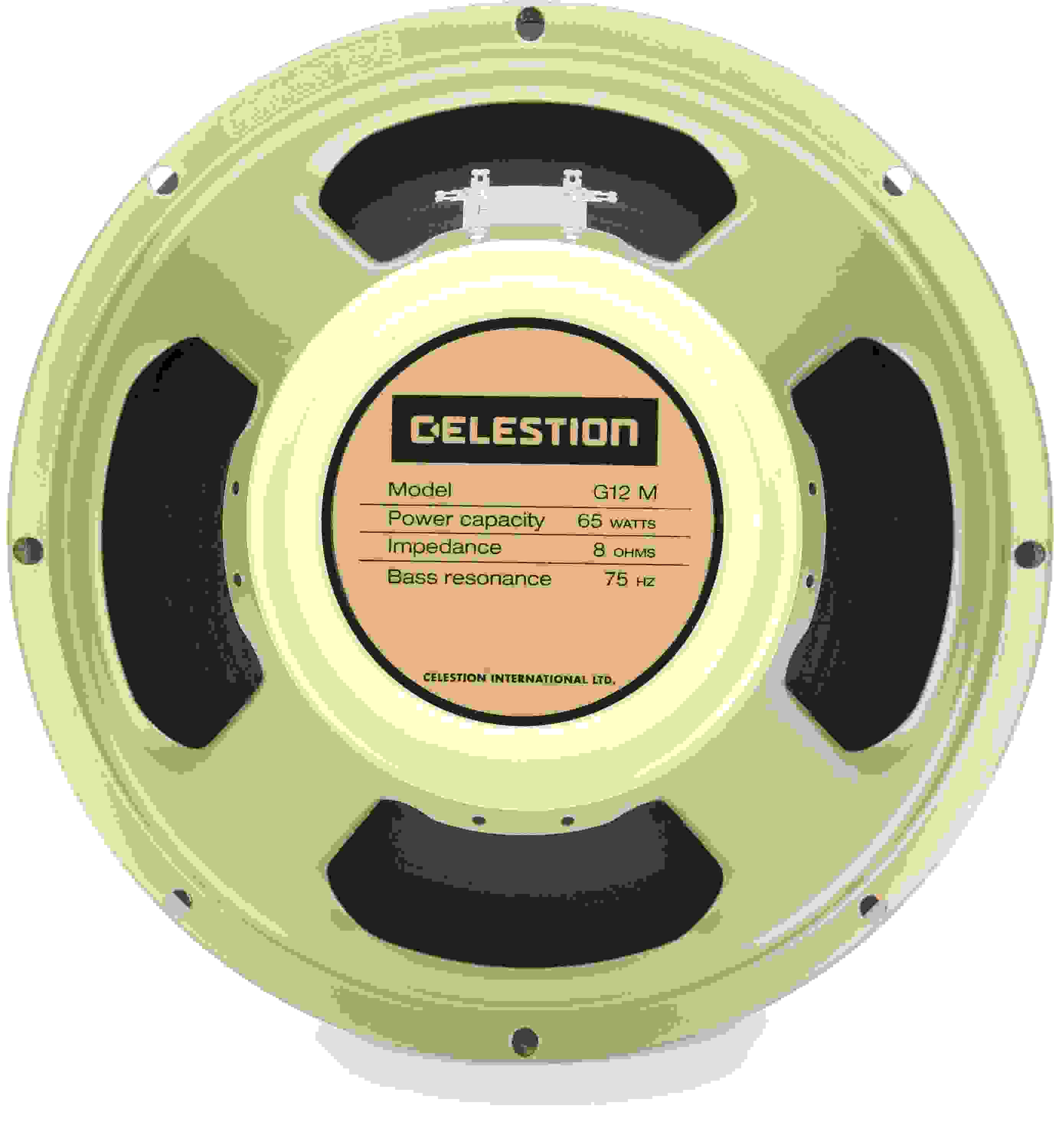 Celestion G12M-65 Creamback 12-inch 65-watt Replacement Guitar Amp Speaker - 8 ohm