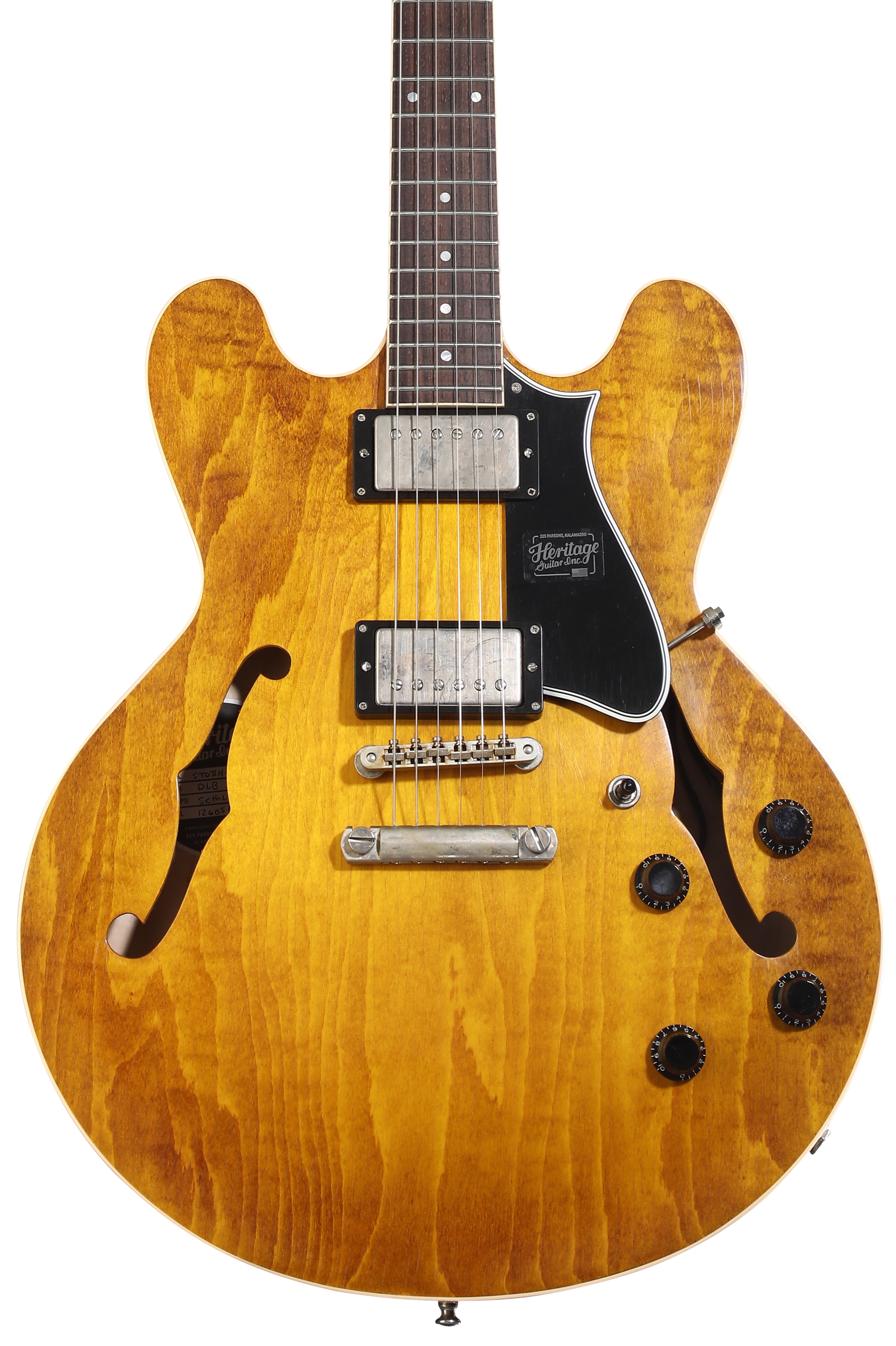 Heritage Standard H-535 Electric Guitar - Artisan Aged Dirty Lemon