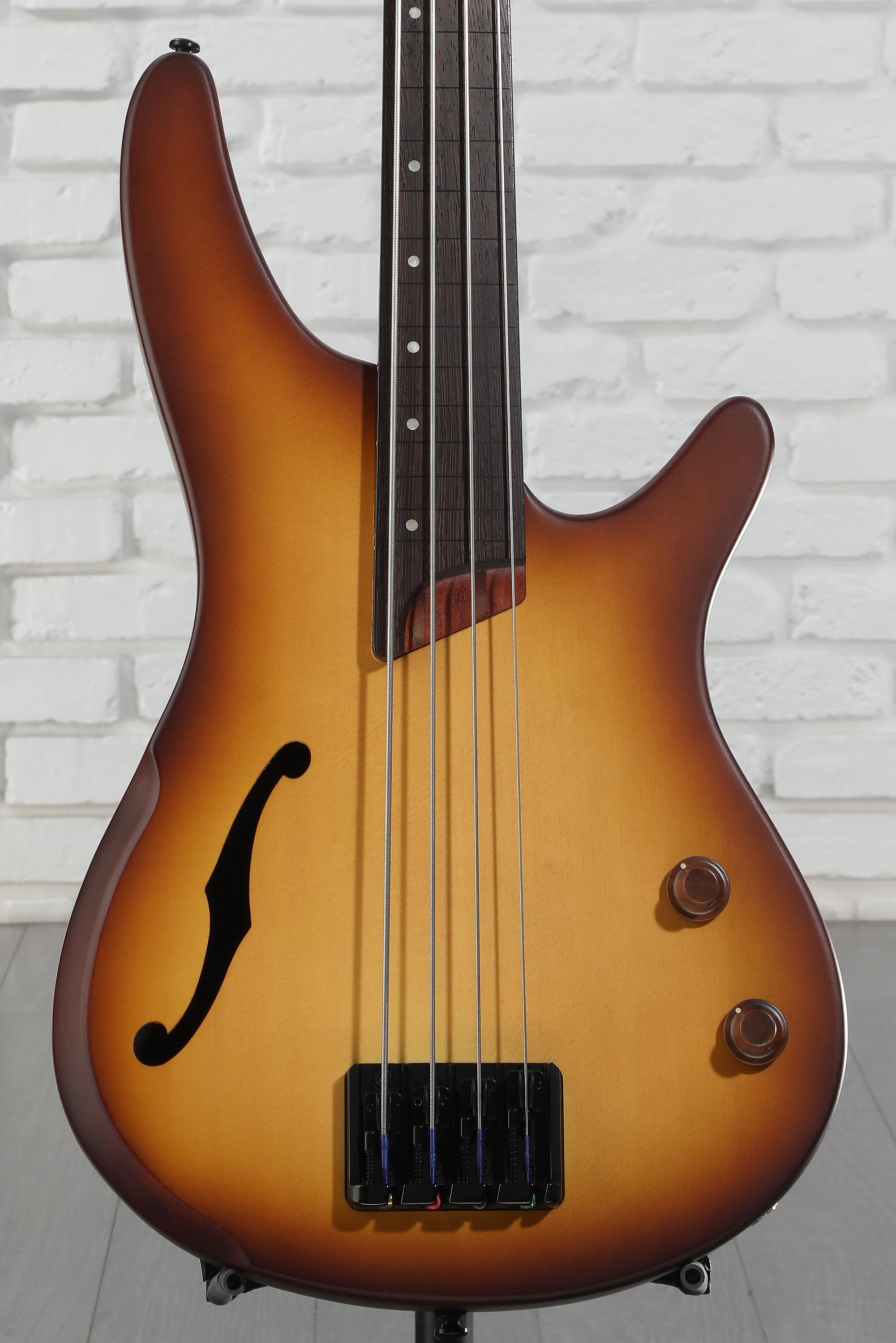 【10%off】【used】Ibanez / SRH500F NNF Ibanez SRH500F Fretless Bass Guitar - Natural Browned Burst