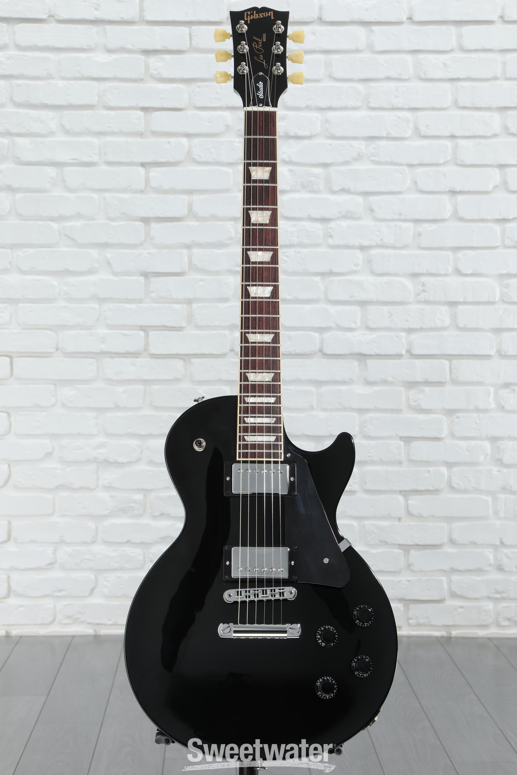 Gibson Les Paul Studio Electric Guitar - Ebony | Sweetwater