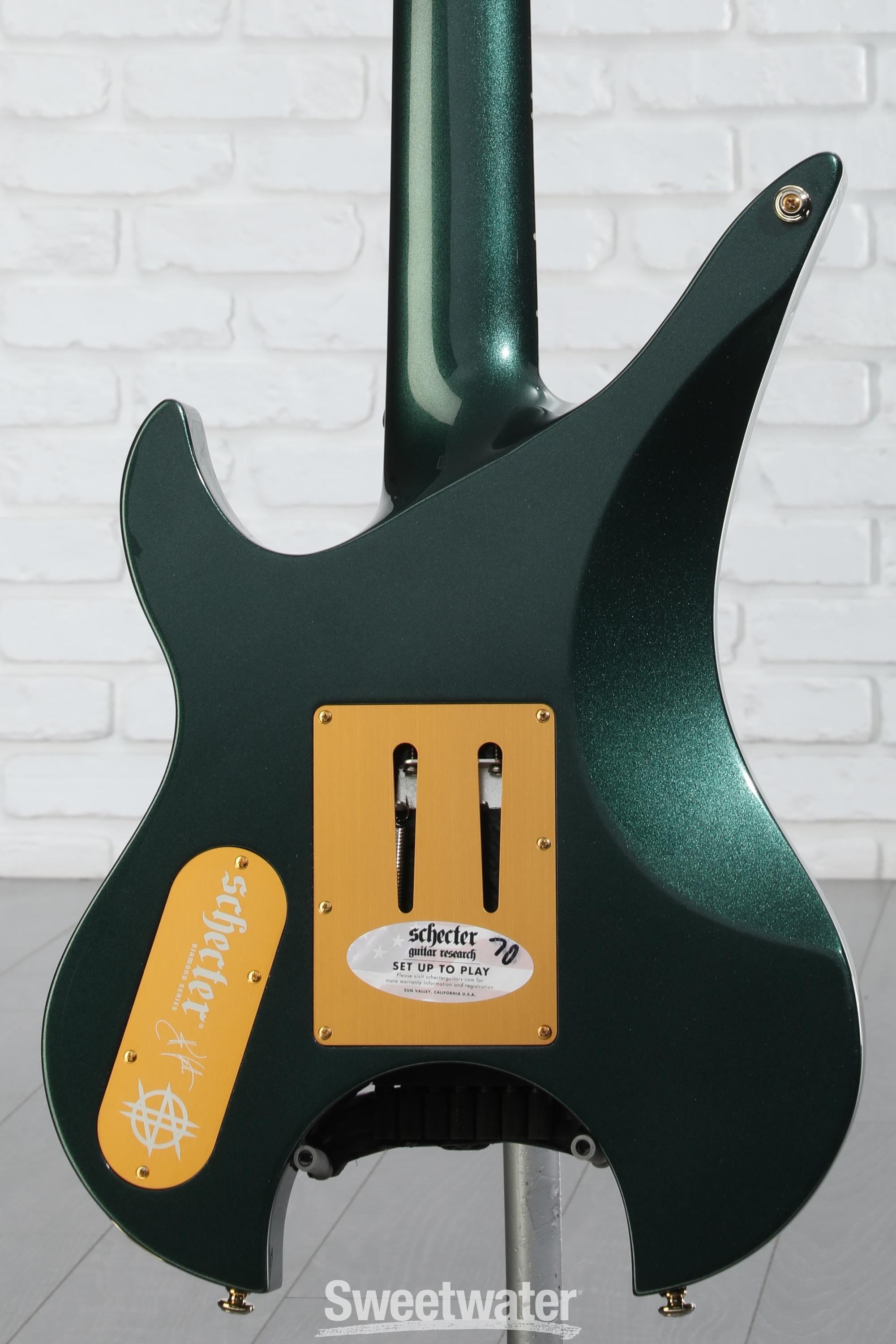 シェクター オリジナル Schecter Synyster Gates Custom-7 TR LH Headless 7-String