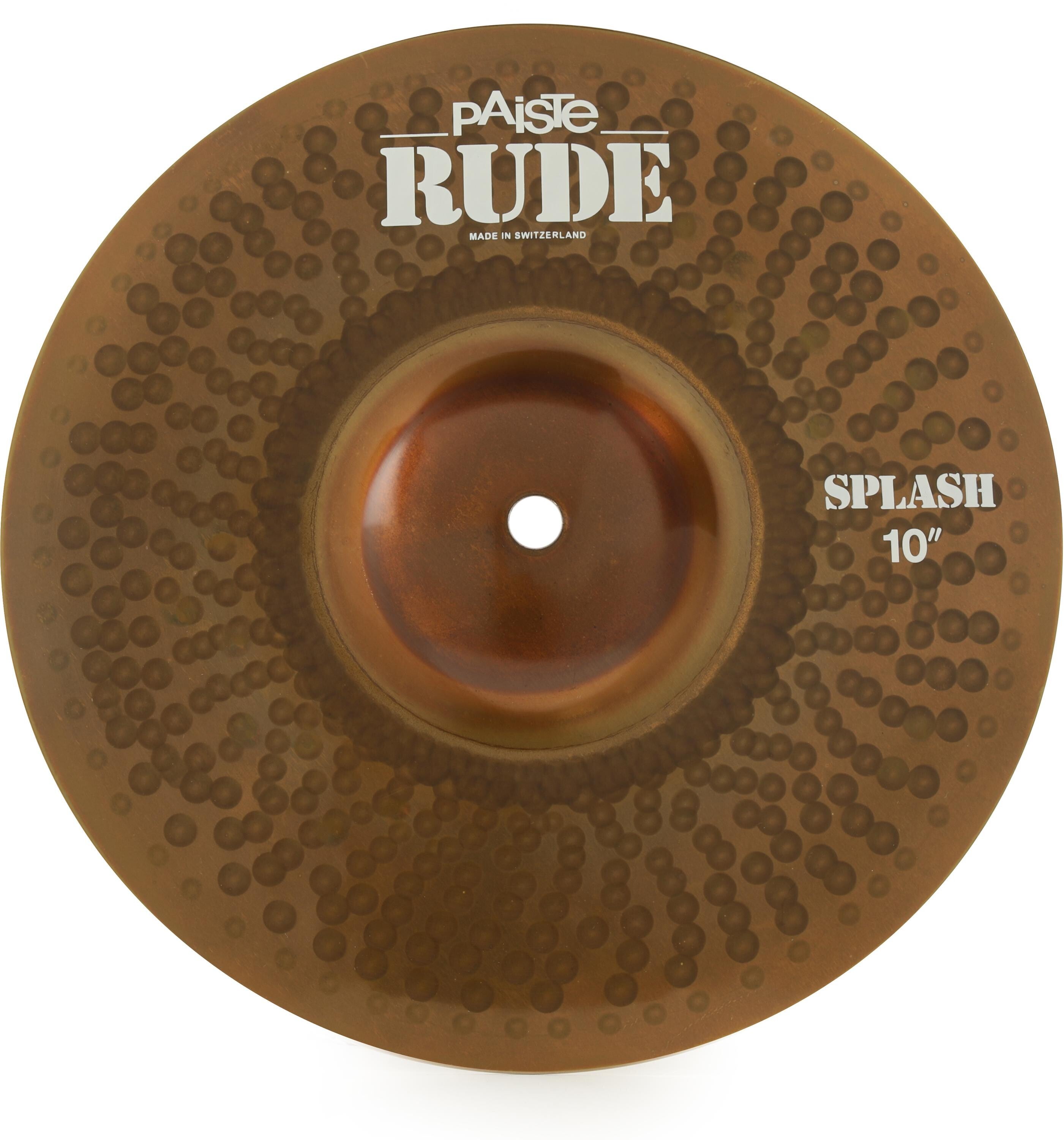 Paiste 10 inch RUDE Splash Cymbal | Sweetwater