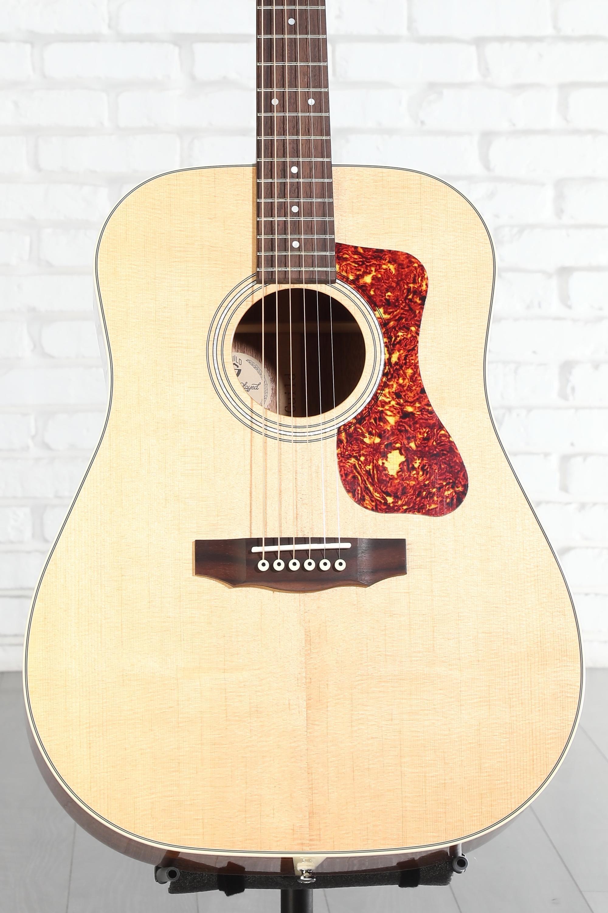 Guild D-140 Acoustic Guitar - Natural | Sweetwater
