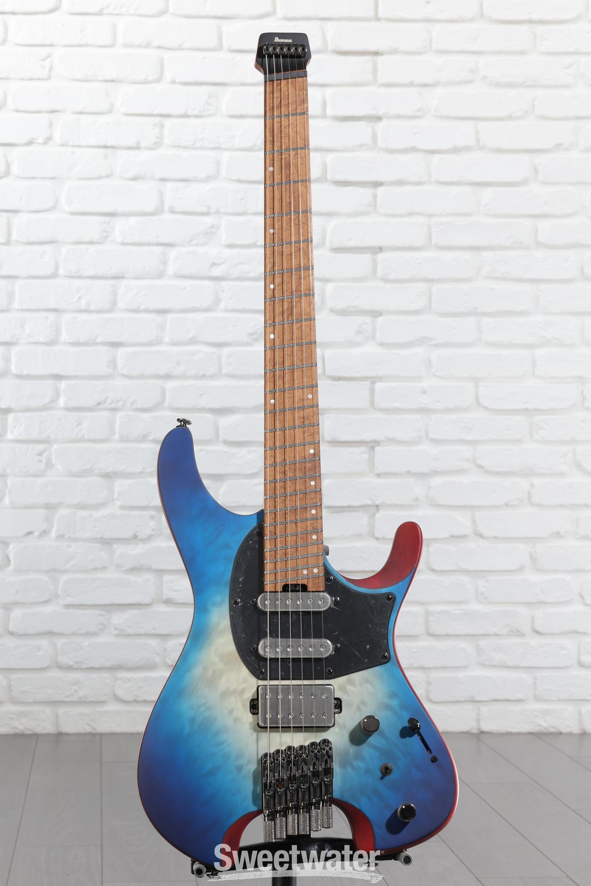 Ibanez QX54QM - Blue Sphere Burst Flat Reviews | Sweetwater