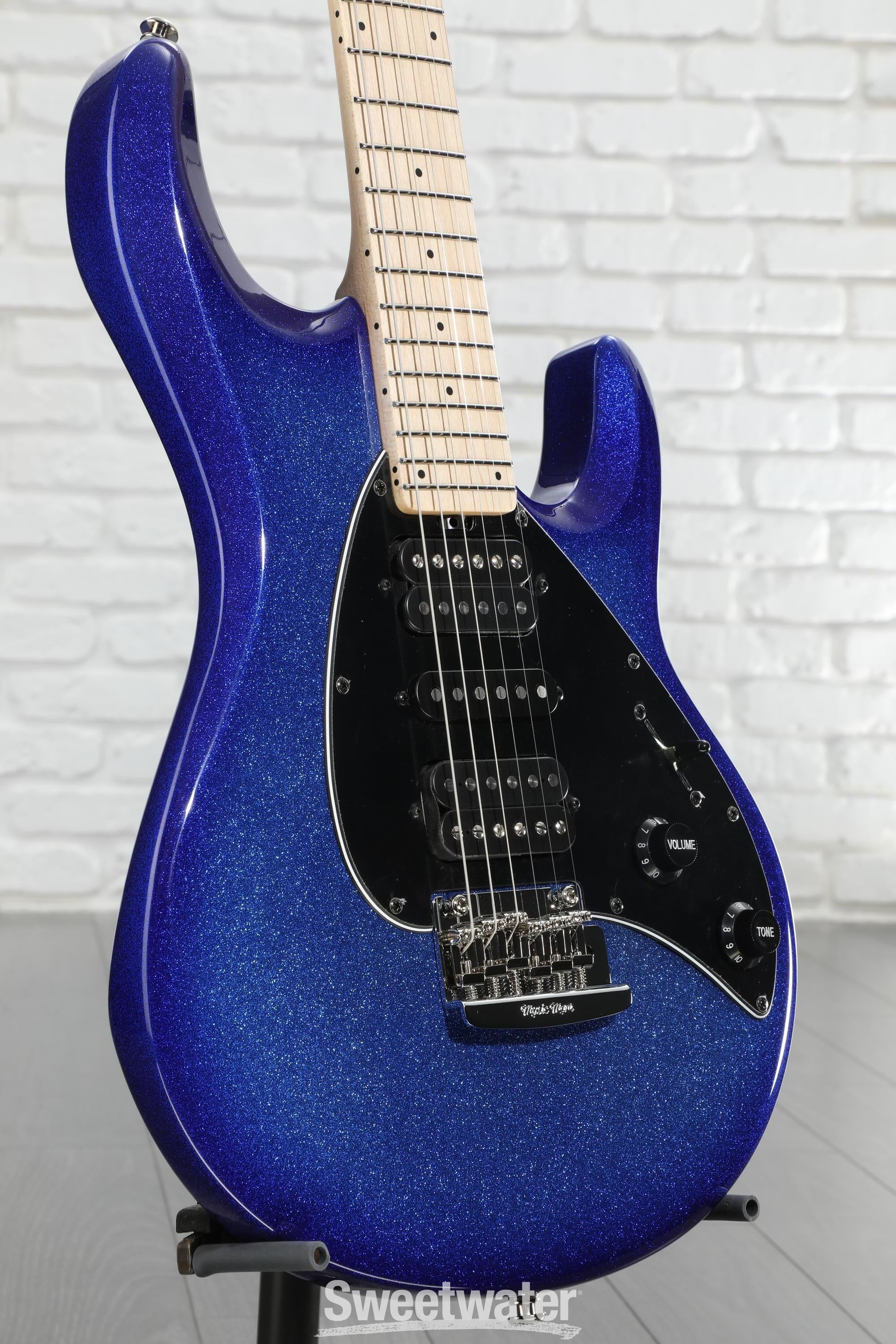 MUSIC MAN Silhouette Special HSH ブルー Music Man Silhouette HSH Hardtail Transparent Green 1992