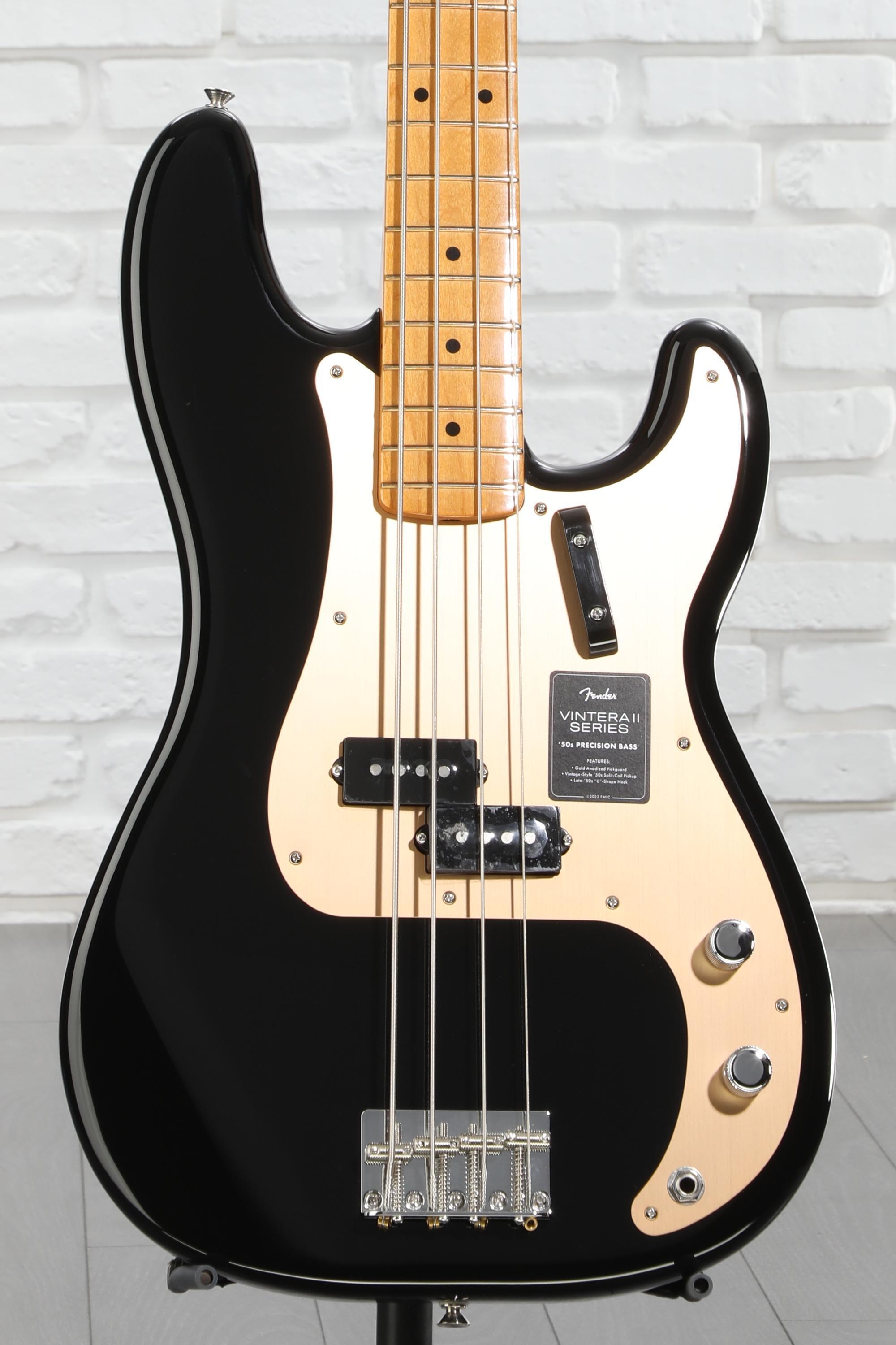 ベース Fender Mexico Classic Vintera 50s Bass Fender Vintera II '50s Precision Bass Desert Sand - Everest
