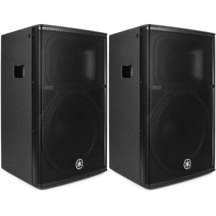 Yamaha DHR15 1000W 15-inch Powered Loudspeaker Pair Sweetwater - Main Image