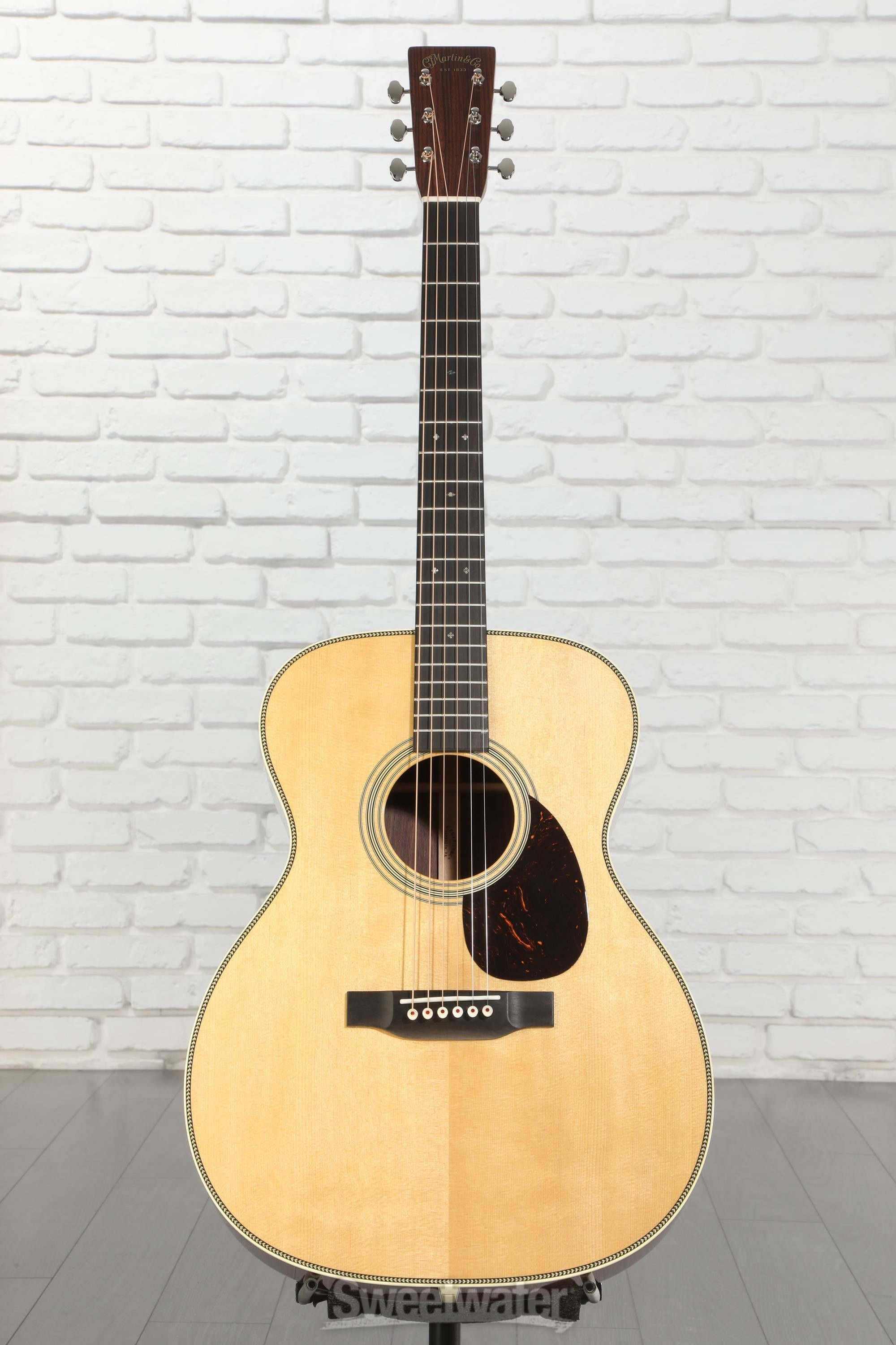 Martin OM-28 Standard Series Acoustic Guitar - Natural with Aging