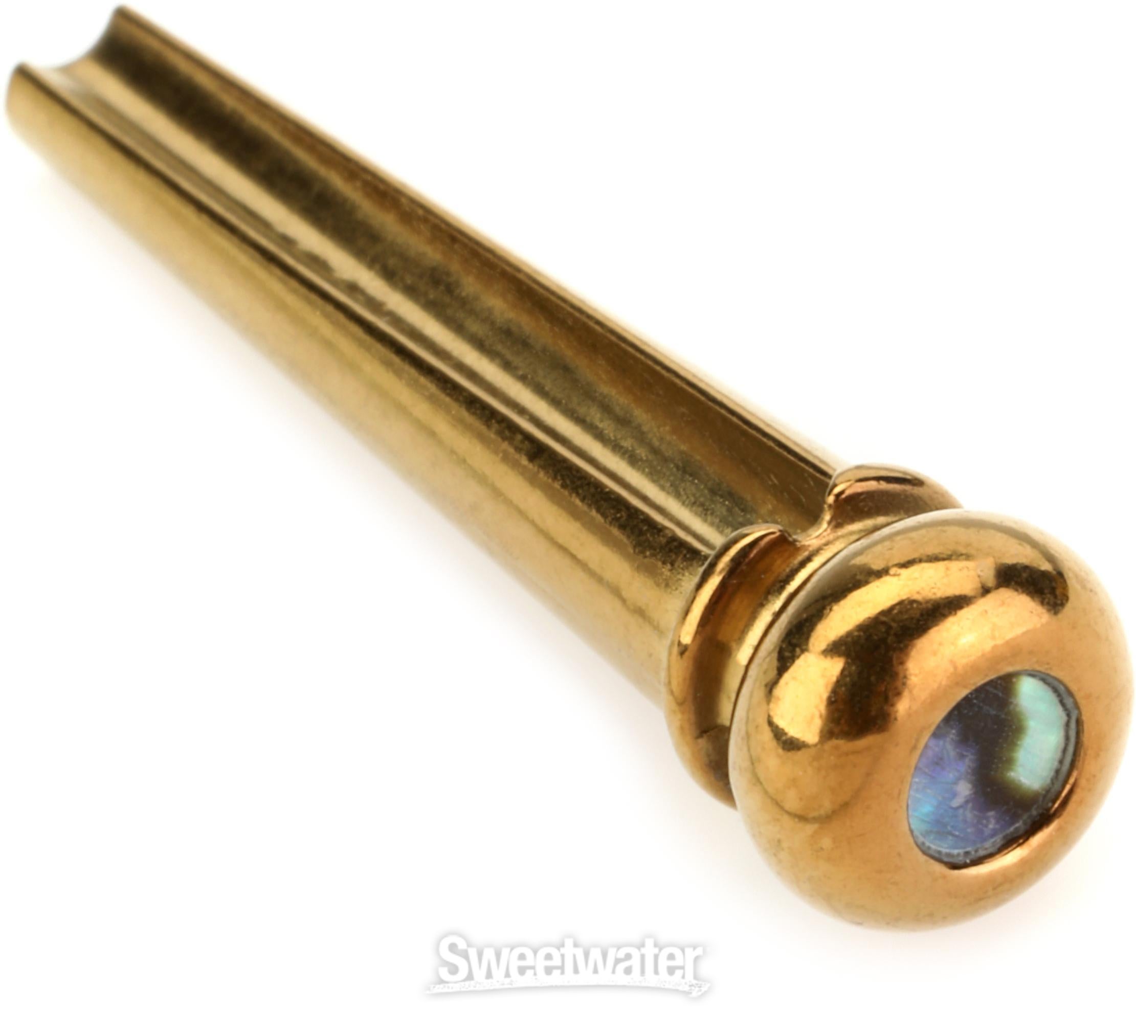 Martin Luxe Liquid Metal Bridge Pin Set - Gold with Pearl Inlays 
