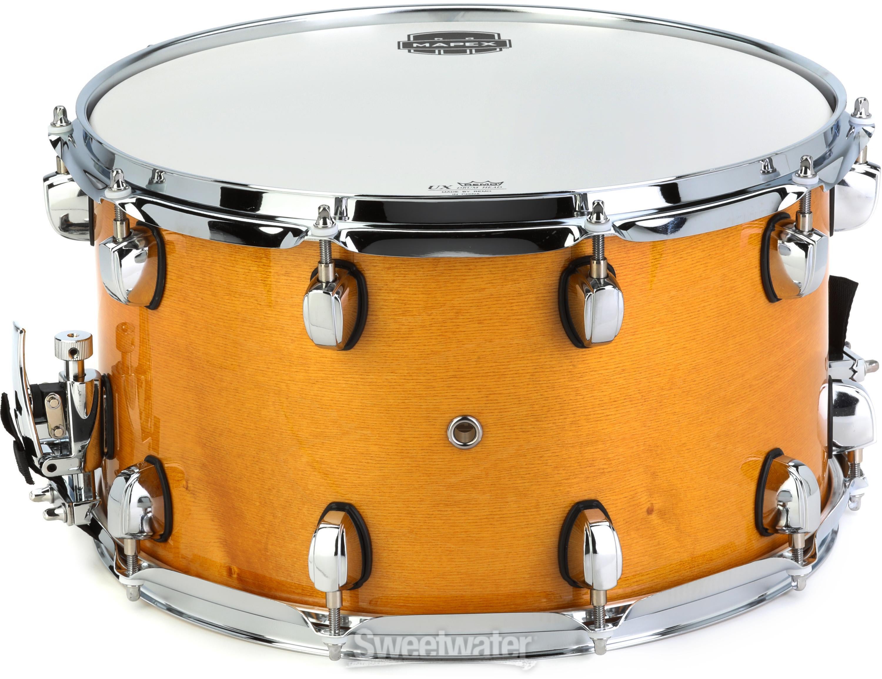 Mapex MPX Maple/Poplar Snare Drum - 8 x 14-inch - Natural with Chrome  Hardware | Sweetwater