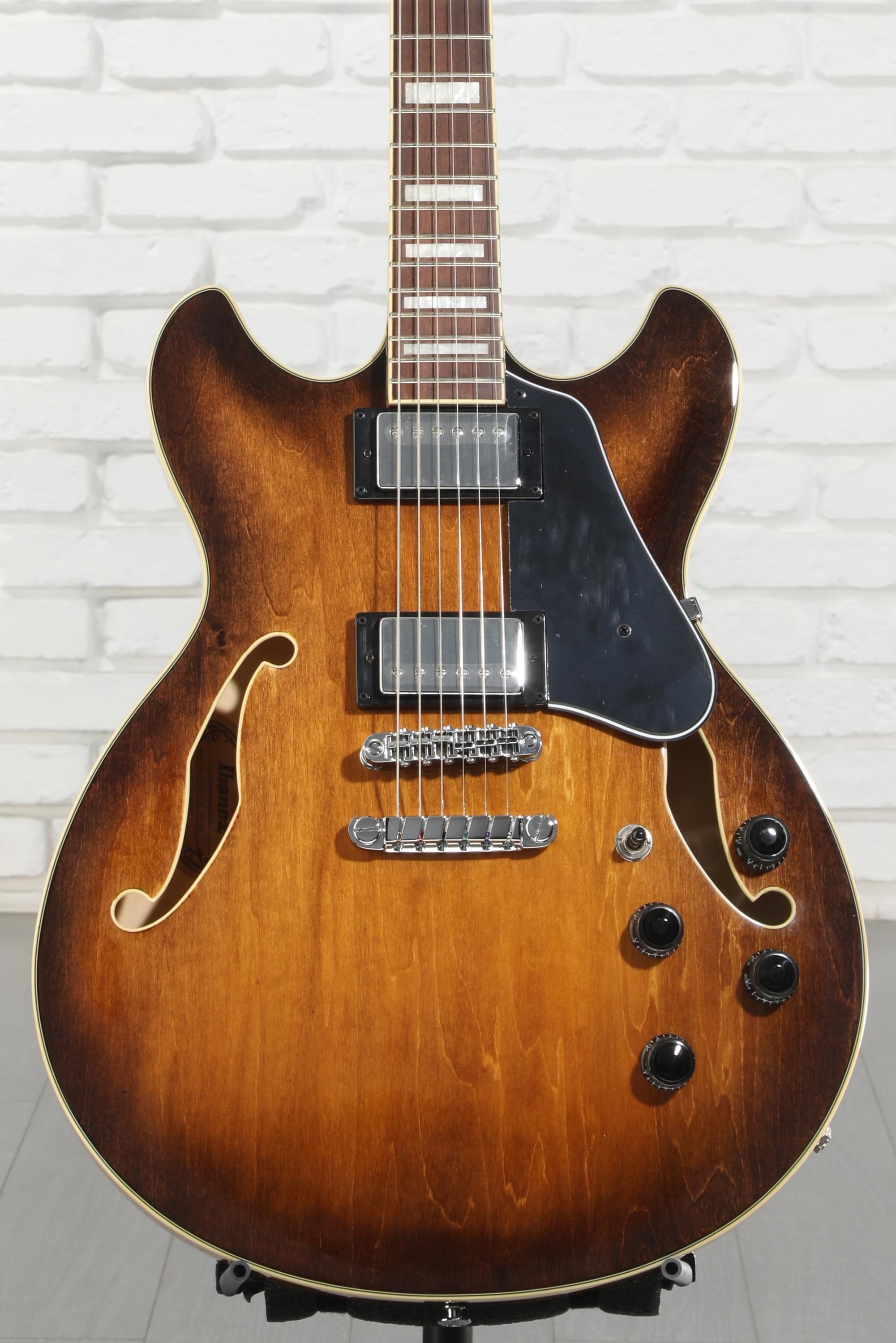 Ibanez Artcore AS73 Semi-Hollow Electric Guitar - Tobacco Brown