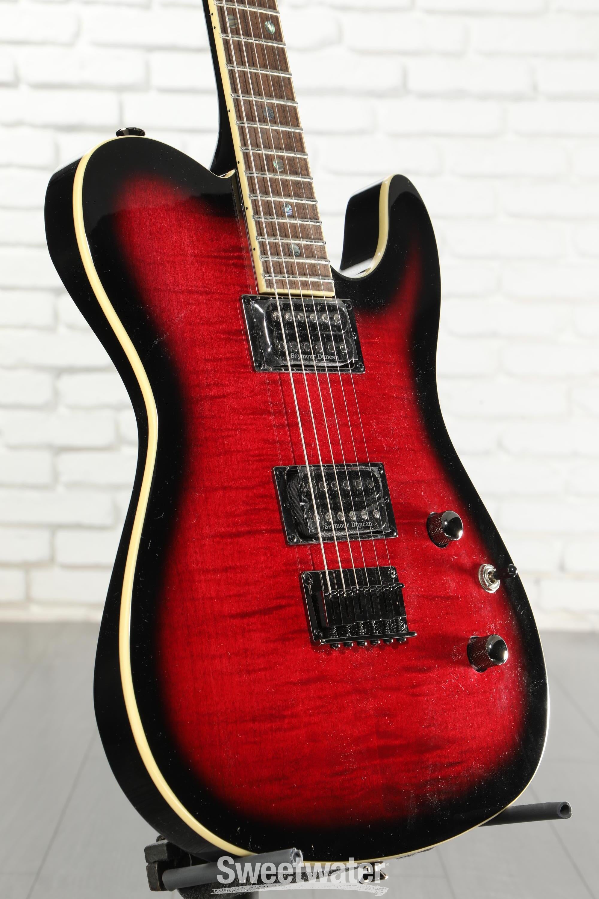 Fender Special Edition Custom Telecaster FMT HH - Black Cherry