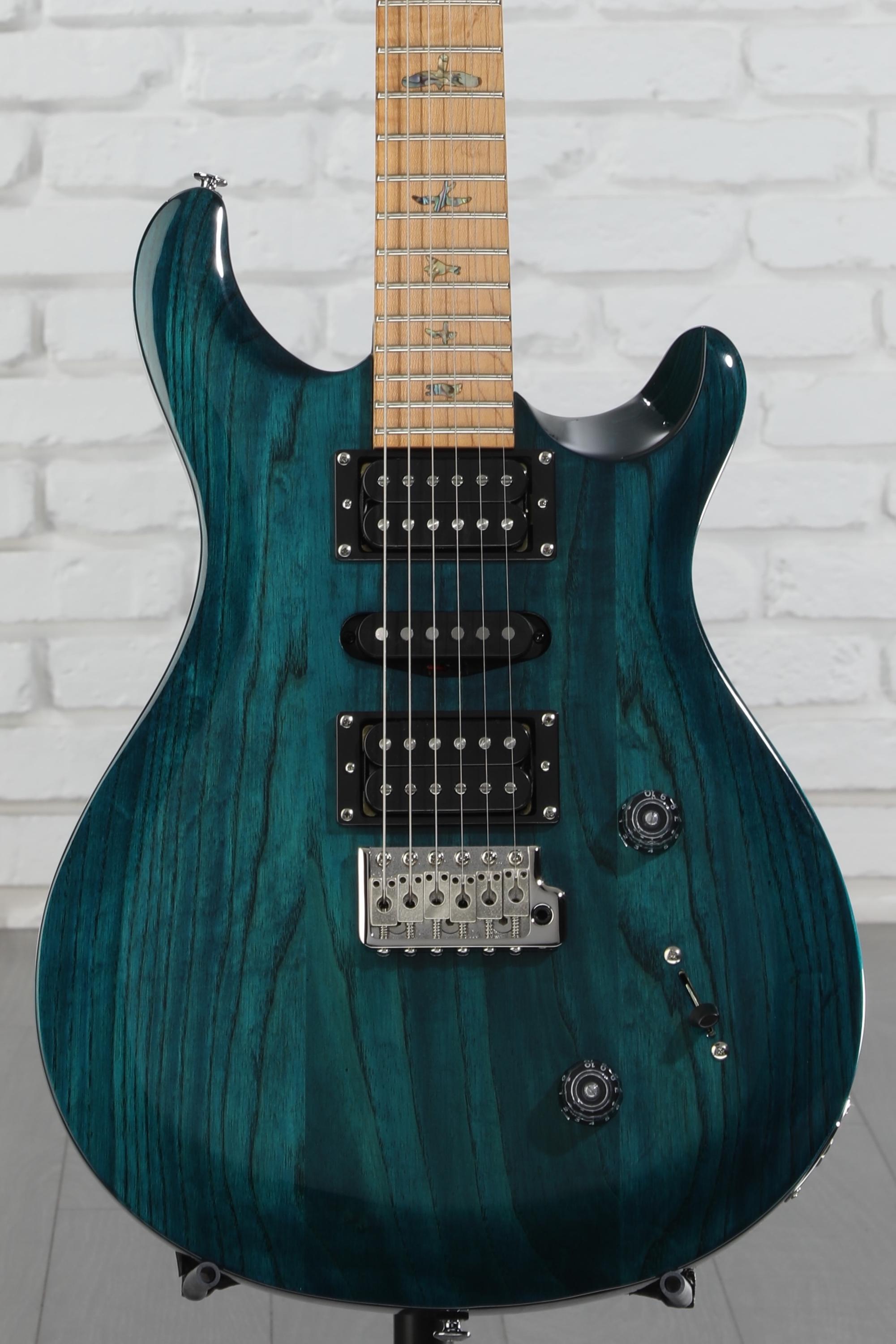 【工房整備品】PRS SE SwampAsh special PRS SE Swamp Ash Special Electric Guitar - Iri Blue | Sweetwater