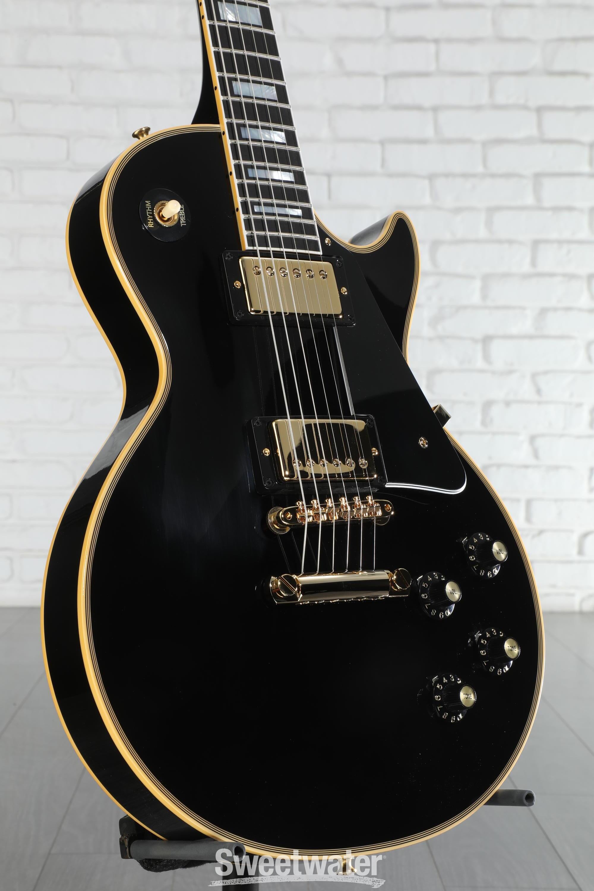 Gibson Custom 1968 Les Paul Custom Reissue Electric Guitar - Ebony
