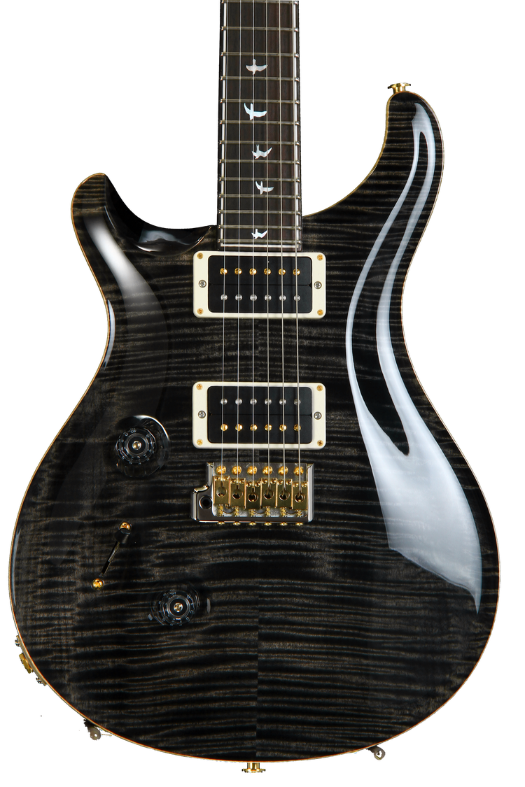PRS Custom 24 30th Anniversary 10-Top - Gray Black, Left Handed