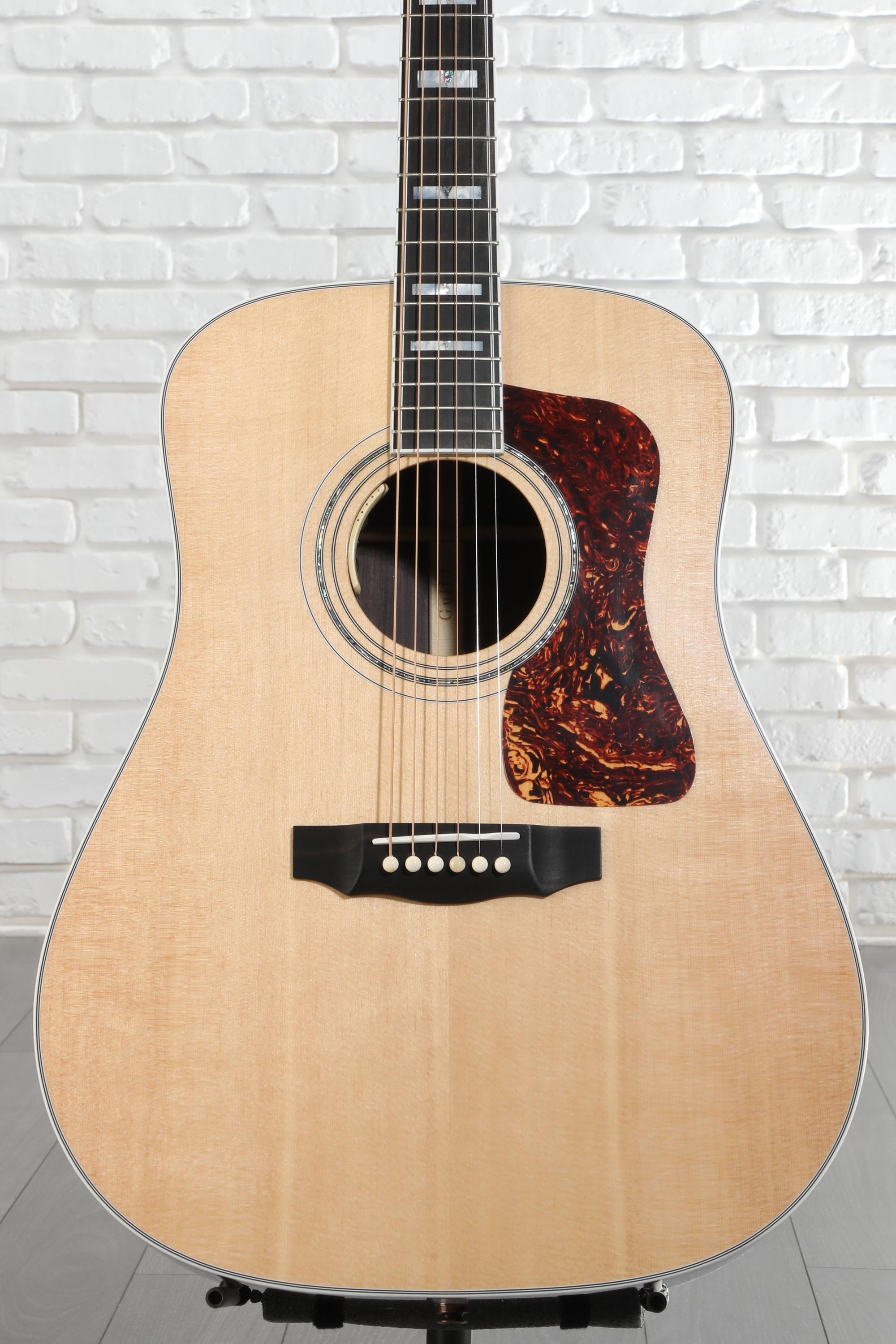Guild D-55E Acoustic-electric Guitar - Natural | Sweetwater