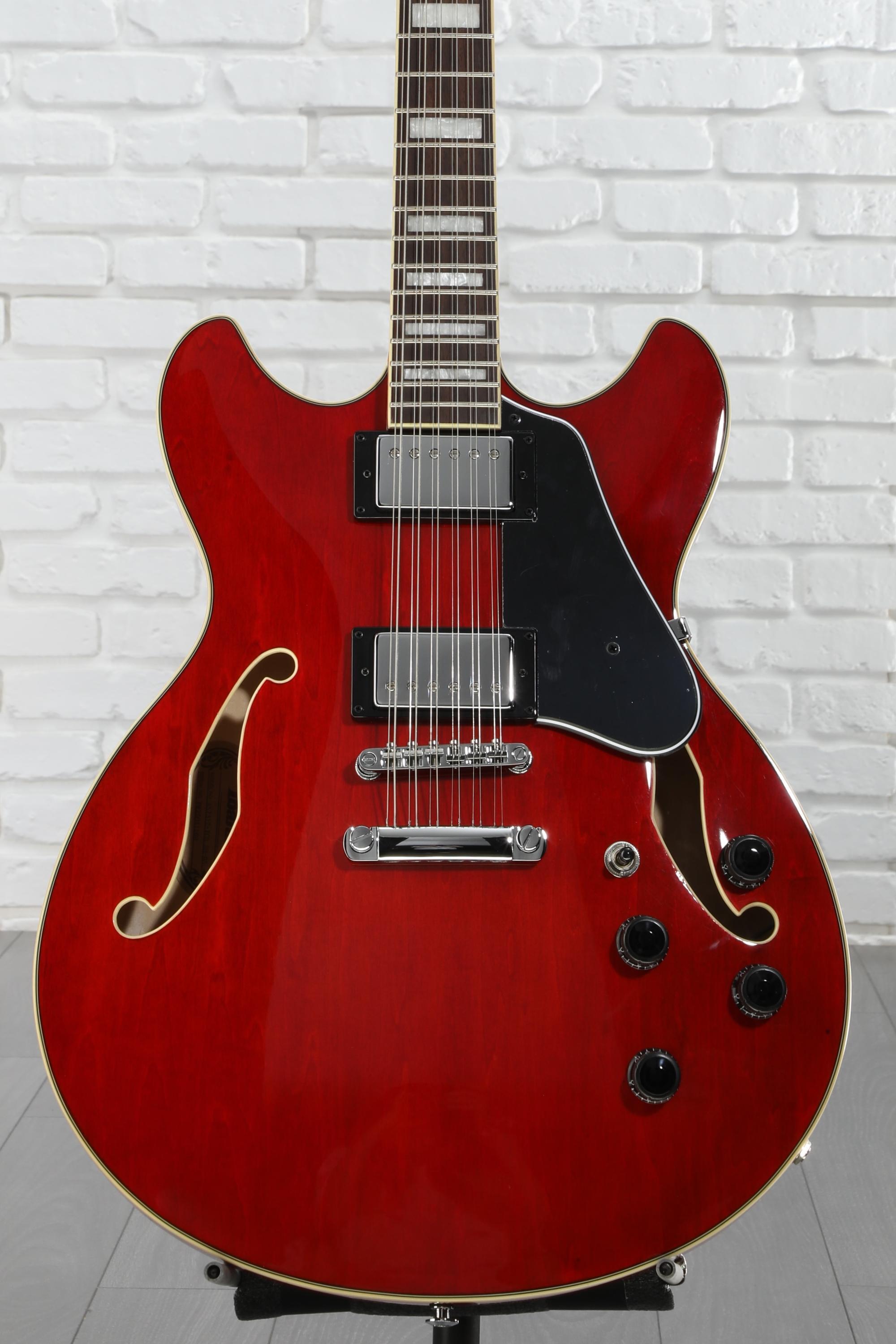 Ibanez Artcore AS7312 Semi-hollow Electric Guitar - Transparent