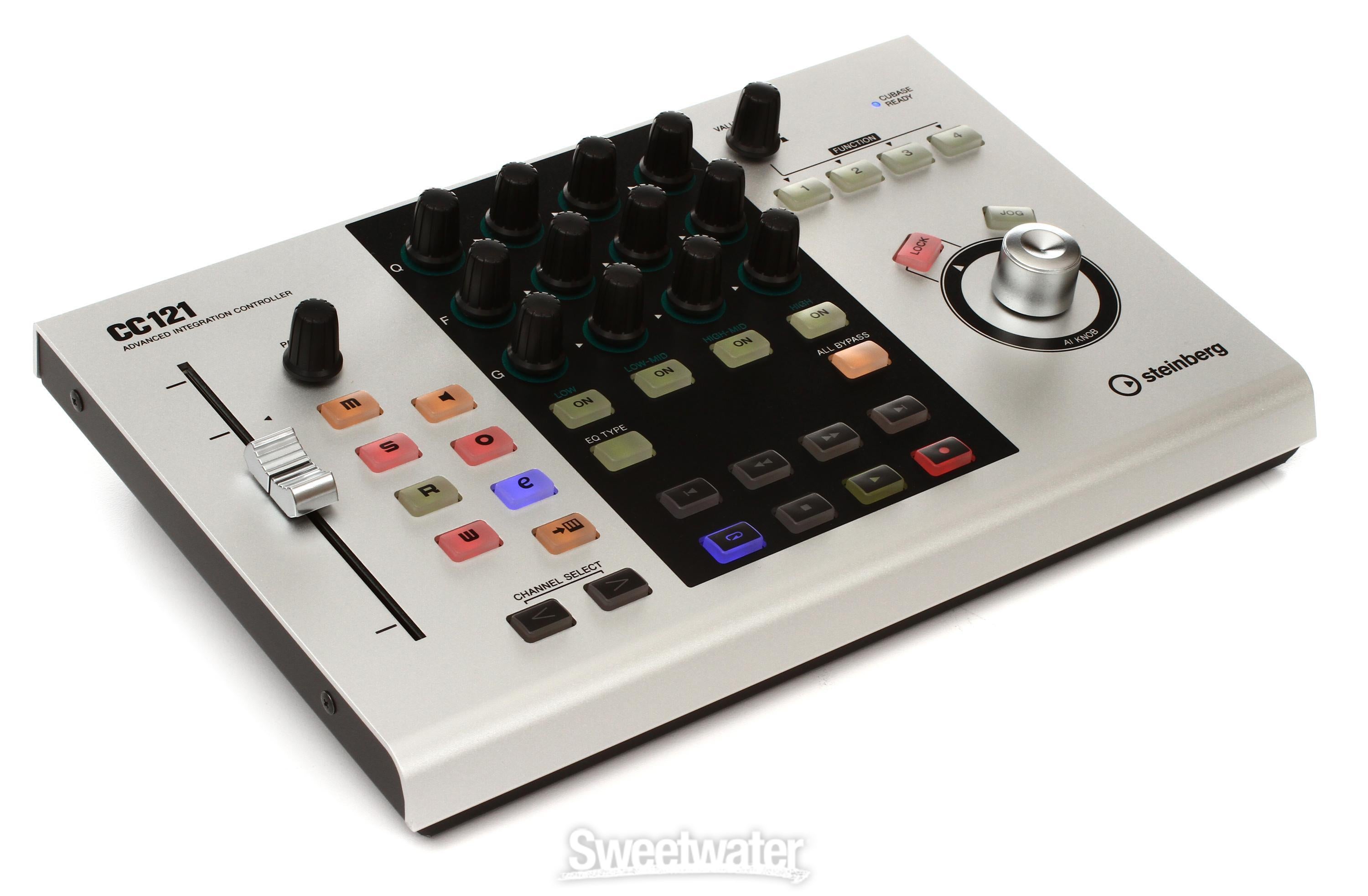 Steinberg CC121 Control Surface for Cubase Reviews | Sweetwater