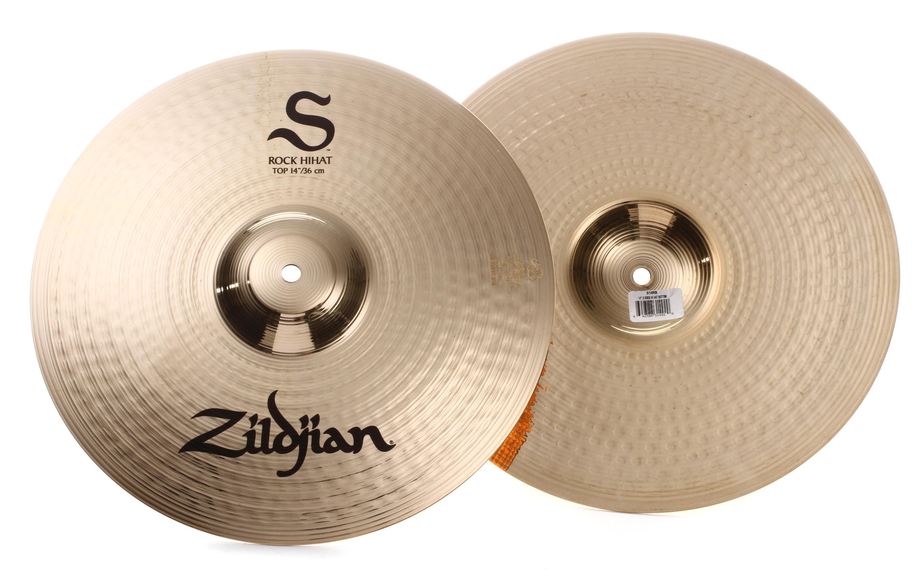 Zildjian 14 inch S Series Rock Hi-hat Cymbals | Sweetwater
