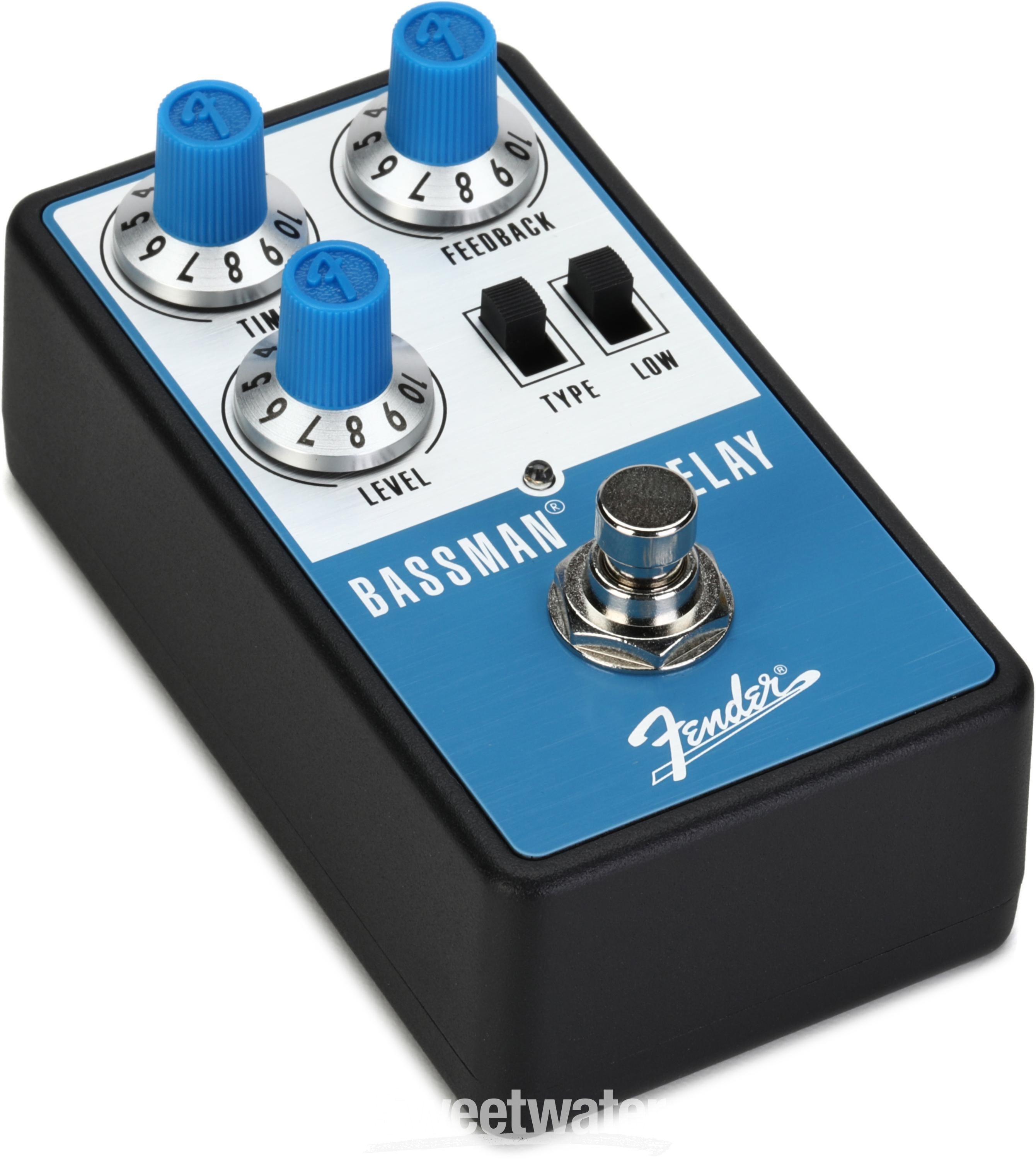 ベース Fender BASSMAN DELAY Fender Bassman Delay Pedal | Sweetwater