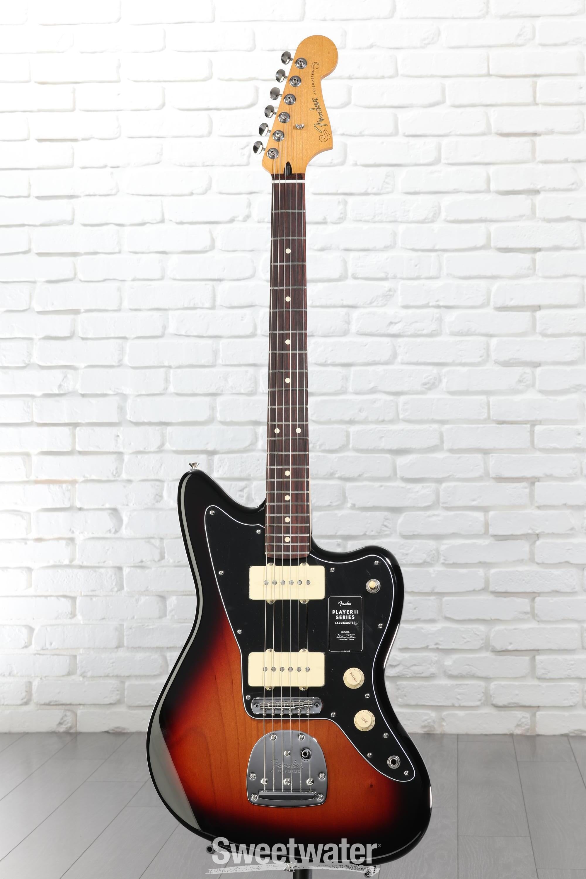 Fender Player II Jazzmaster Electric Guitar - 3-color Sunburst
