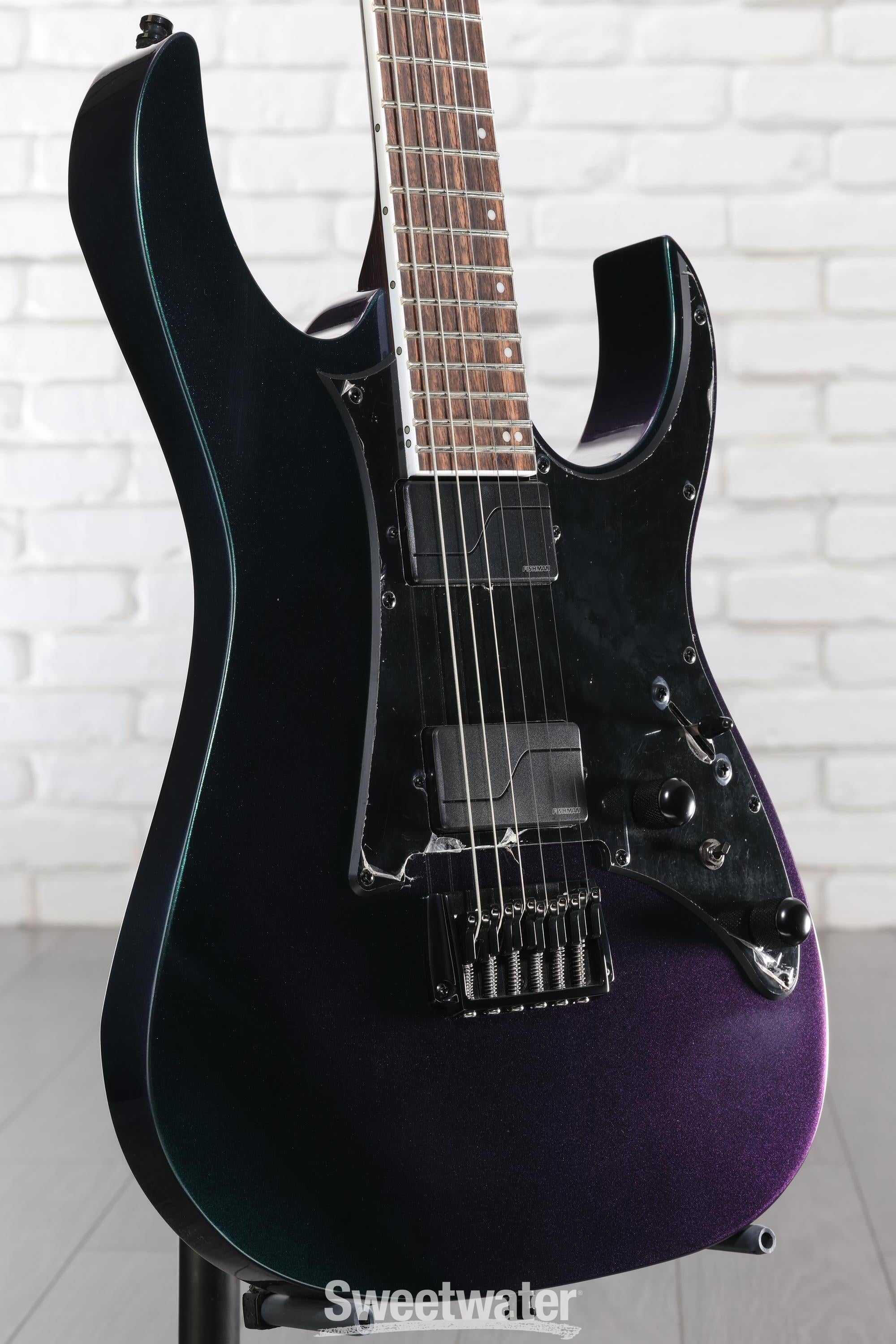 Ibanez Axion Label RG631ALF Electric Guitar - Blue Chameleon