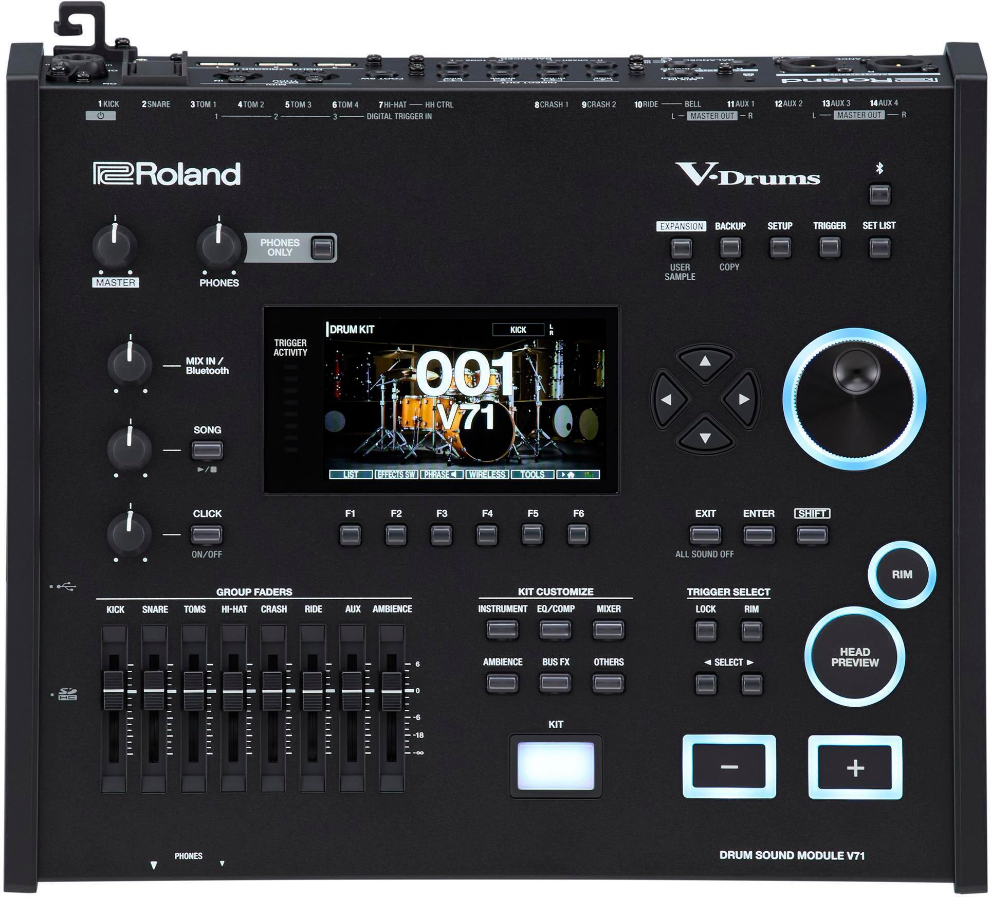 Roland V-Drums V71 Drum Sound Module | Sweetwater