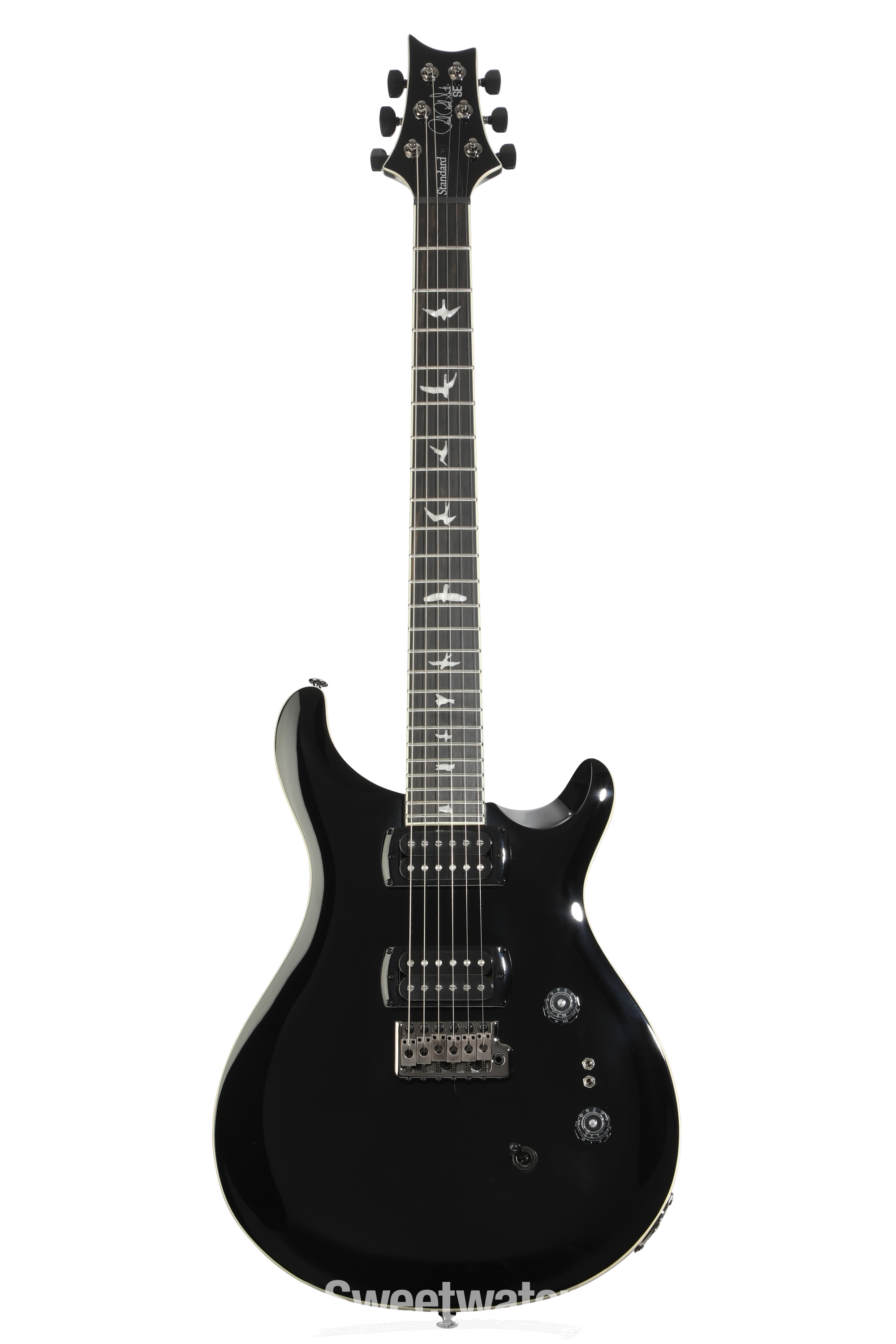PRS SE Standard 24-08 Electric Guitar - Black, Ebony Fingerboard