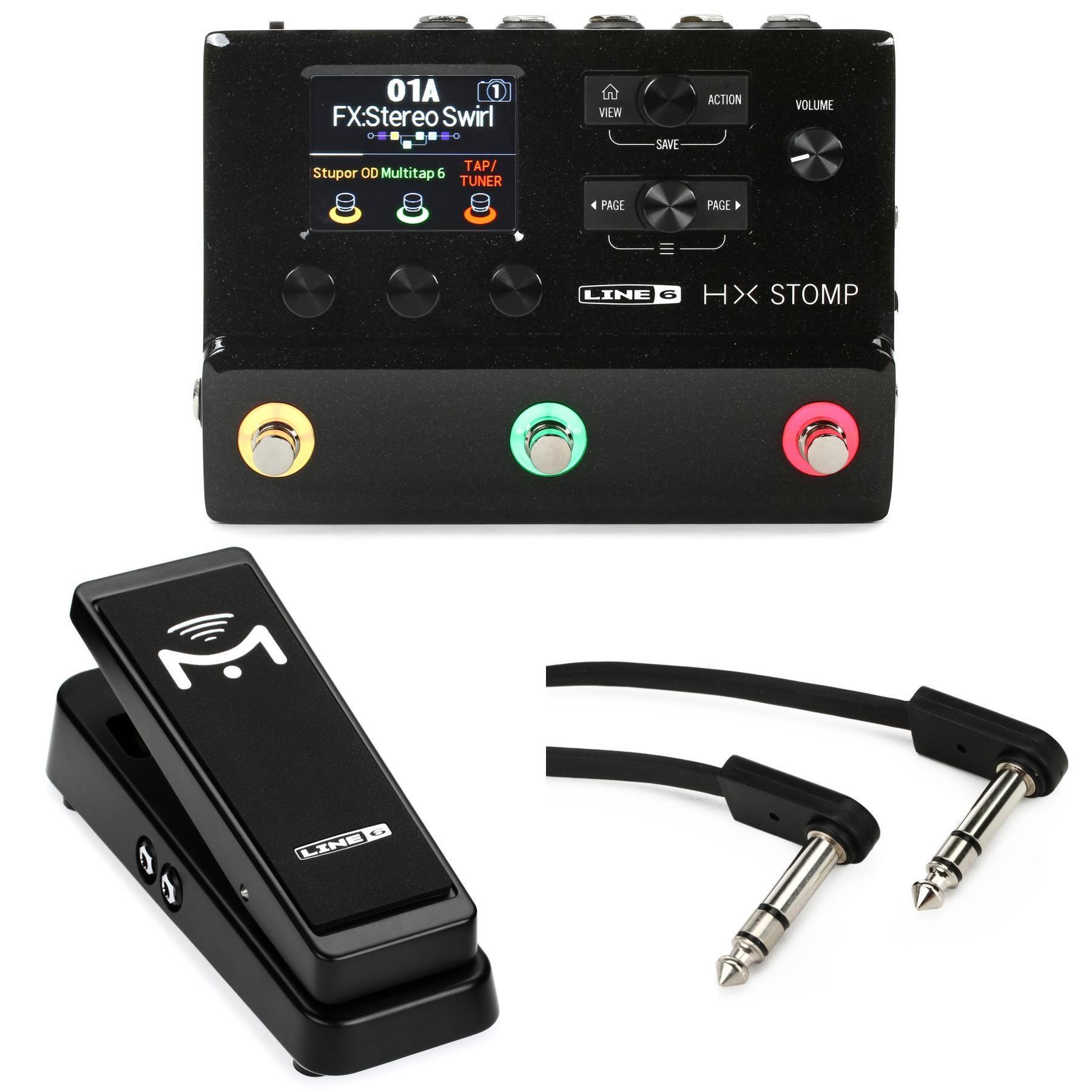 Line 6 HX Stomp Bundle With Mission Engineering Expression Pedal