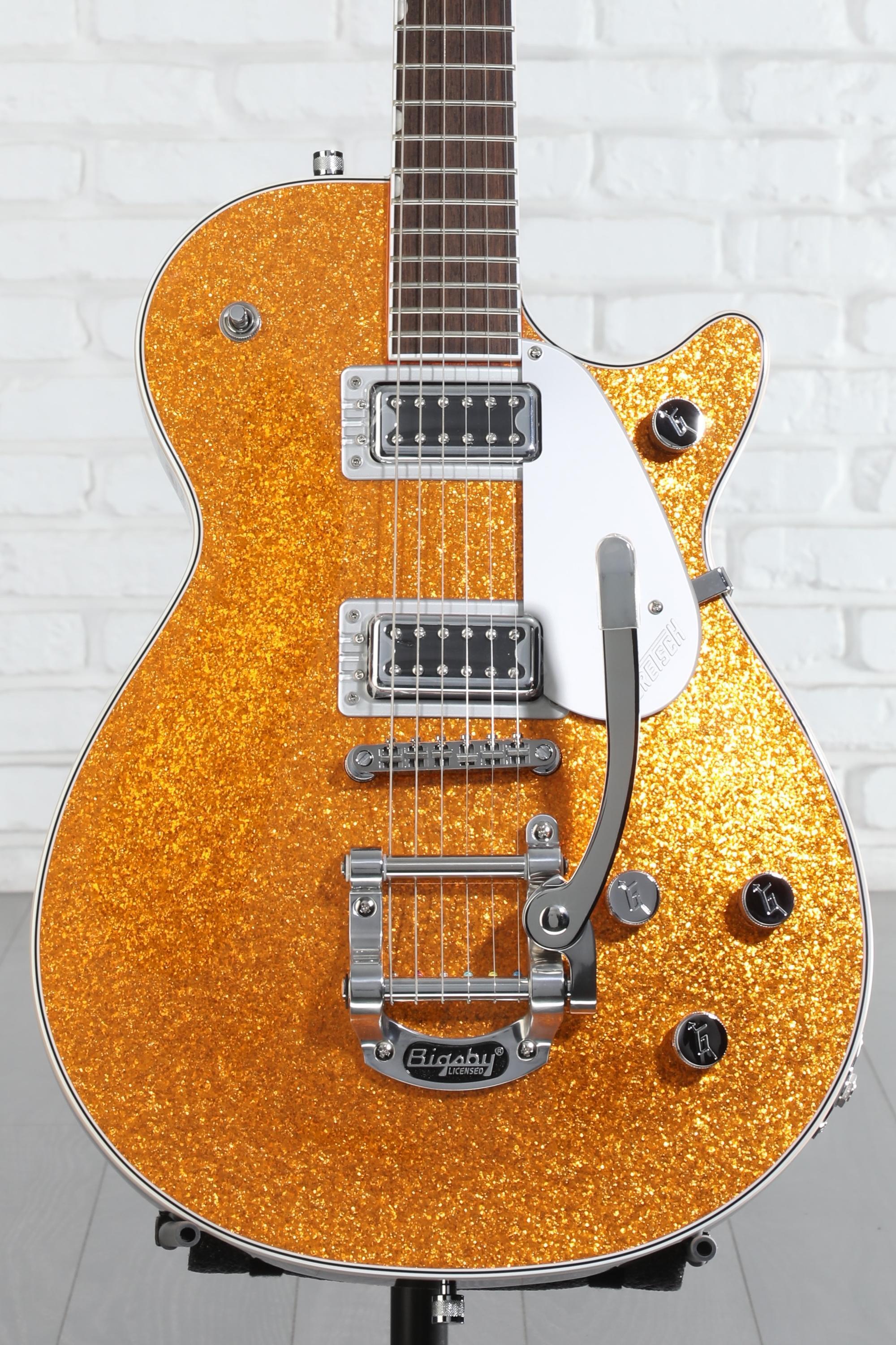 Gretsch Electromatic ゴールドラメ エレキギター Gretsch Electromatic Jet Electric Guitar - Gold Sparkle | Sweetwater