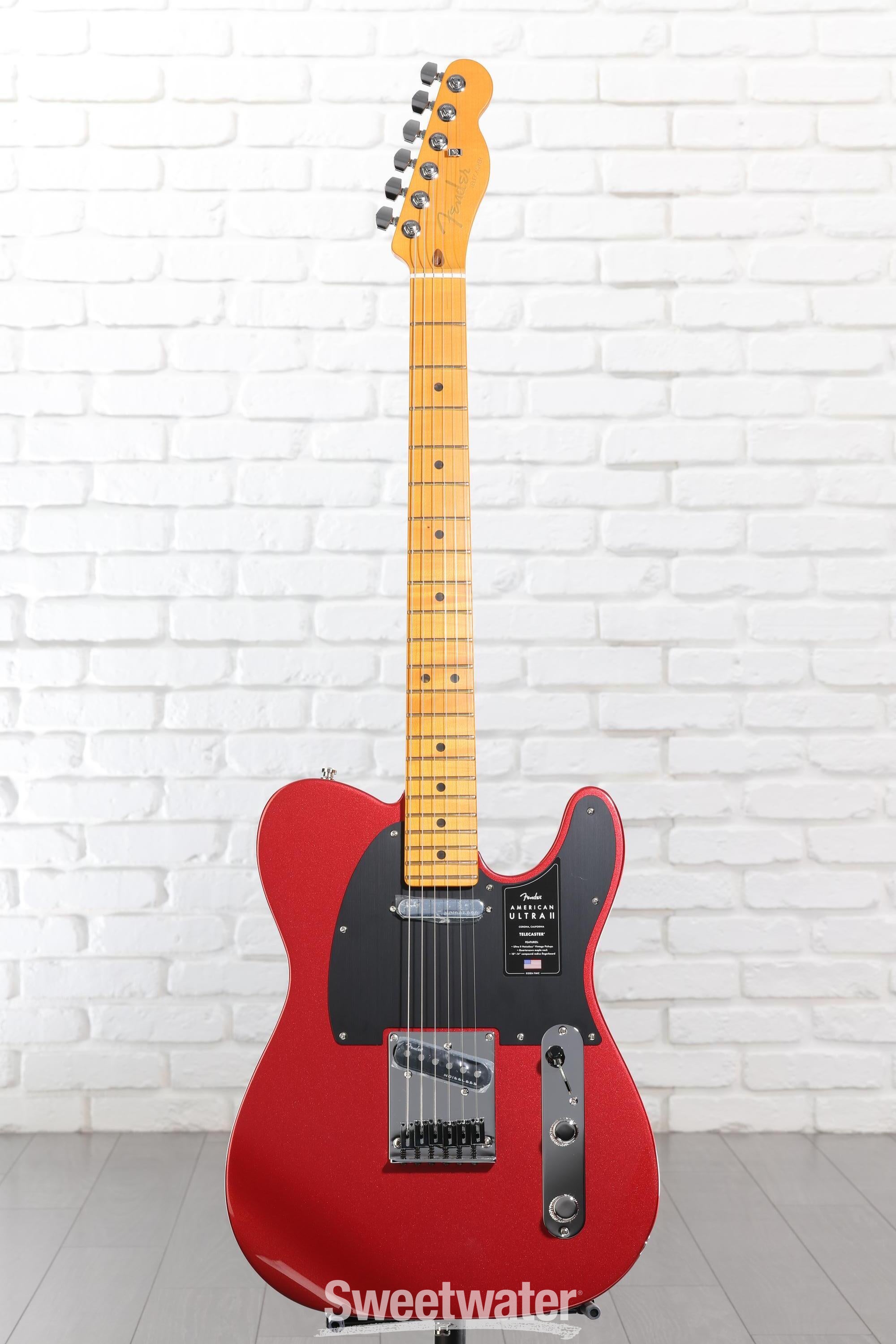 Fender American Ultra II Telecaster Electric Guitar - Sinister Red