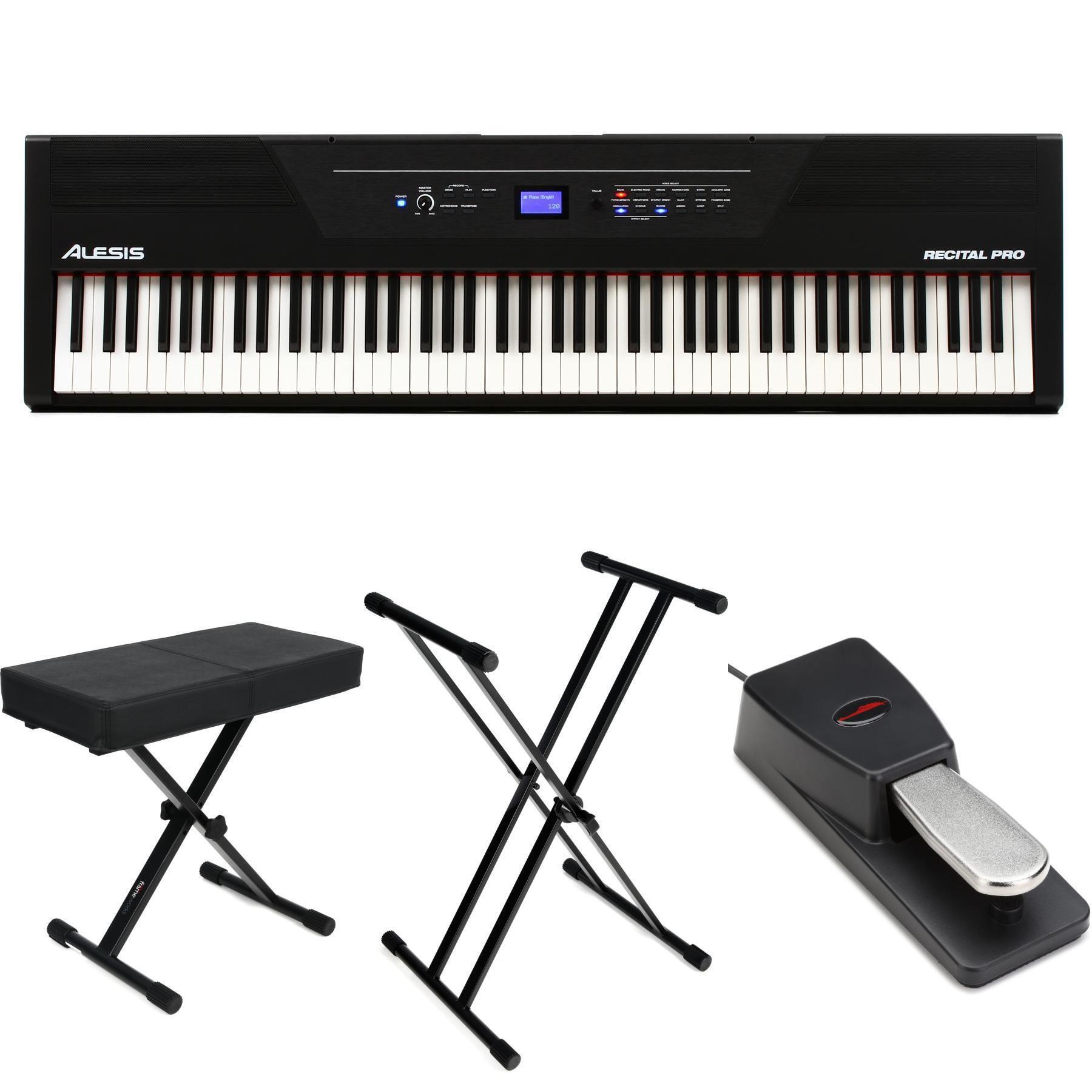 Alesis Recital Pro 88 billentyűs Hammer-akcióAlesis Recital Pro 88 billentyűs Hammer-akció  