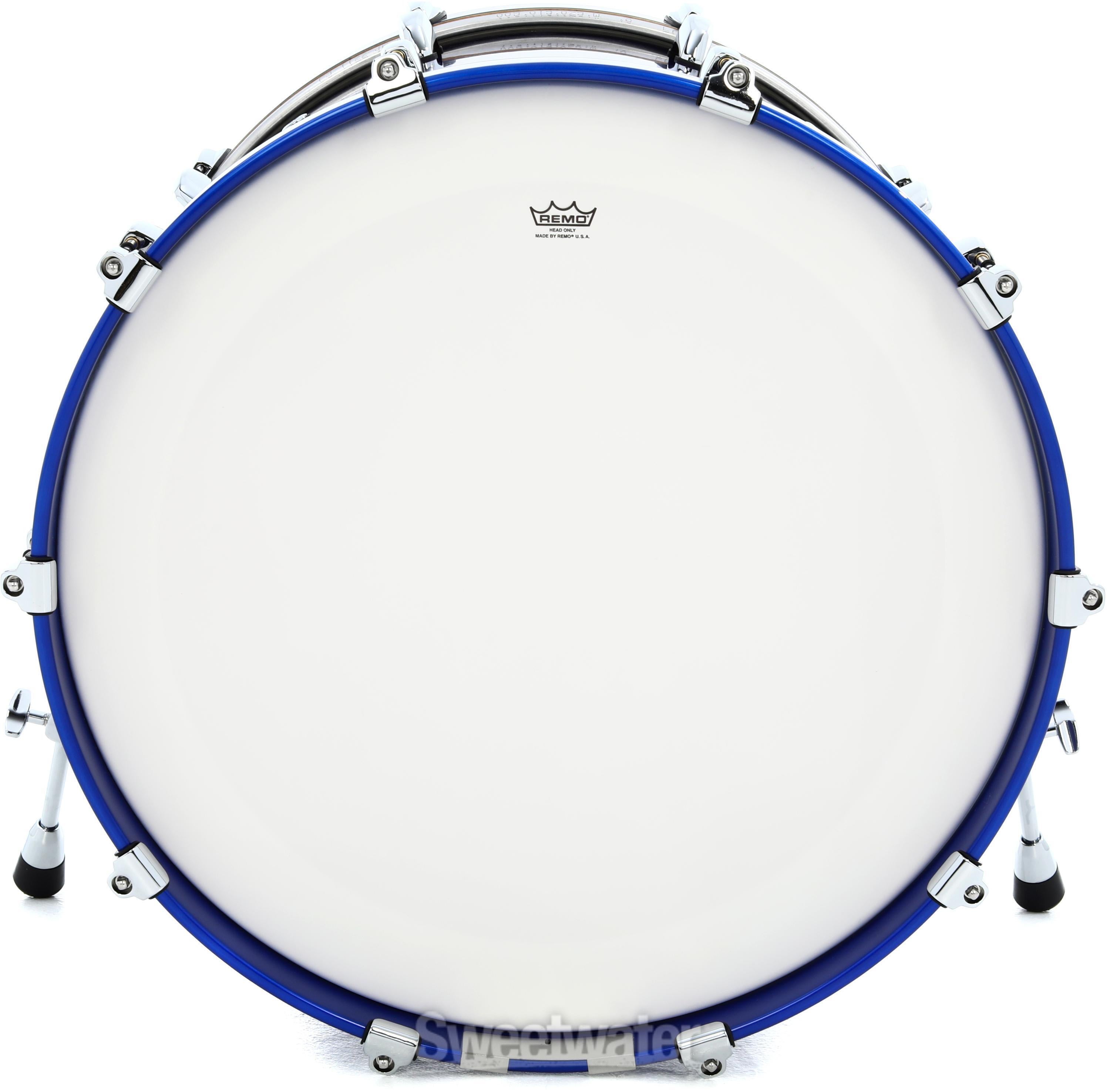 Pearl Masters Maple Pure Bass Drum - 22 x 16 inch - Kobalt