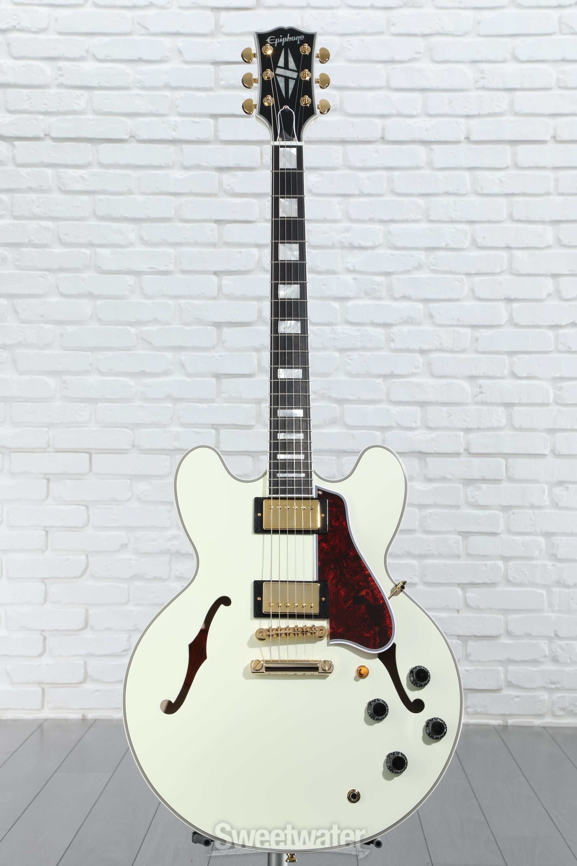 Epiphone ES-355 ホワイト　ギター Open Box Epiphone Limited Edition ES-355 Electric Guitar