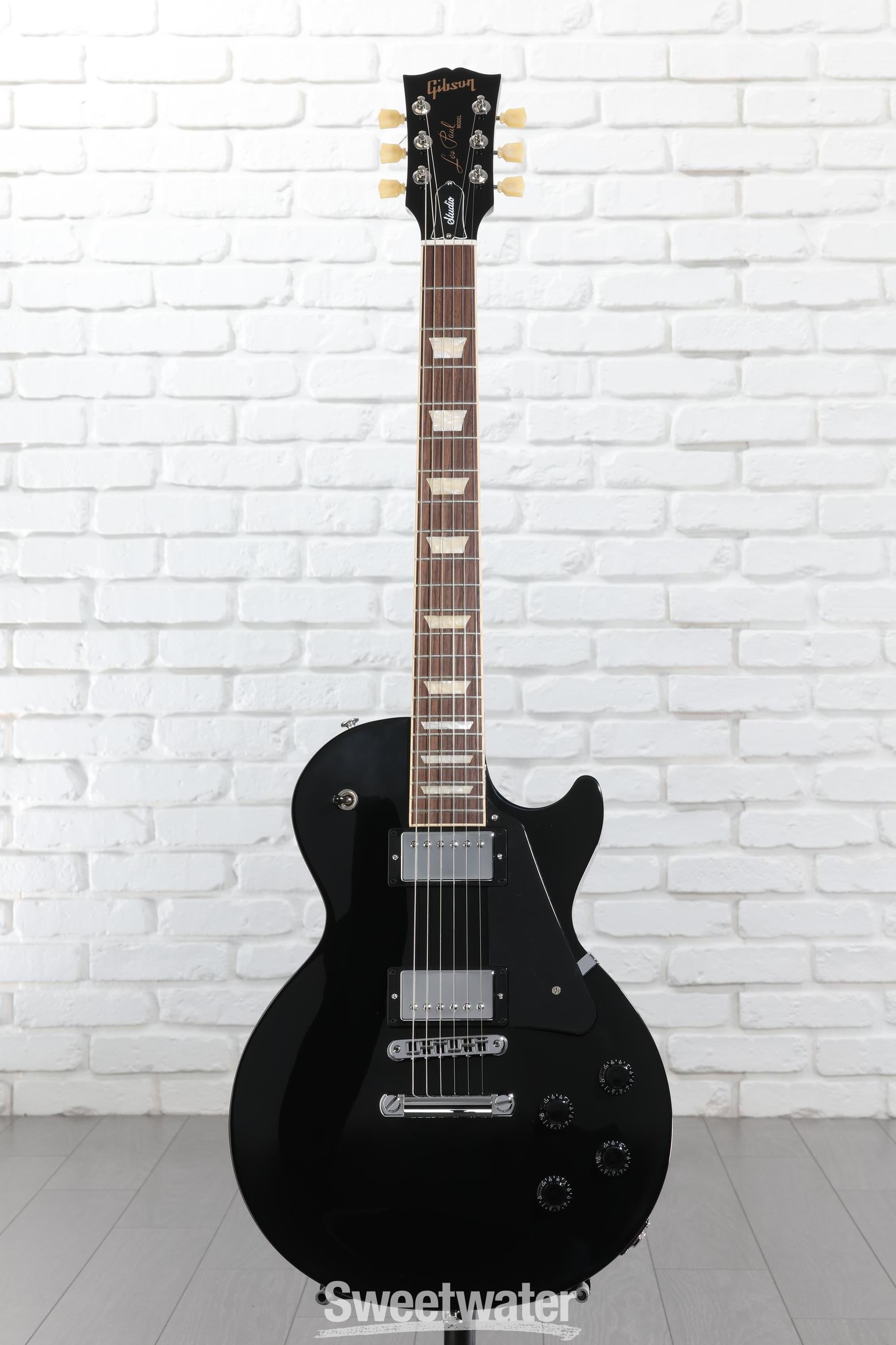 Gibson Les Paul Studio Electric Guitar - Ebony | Sweetwater