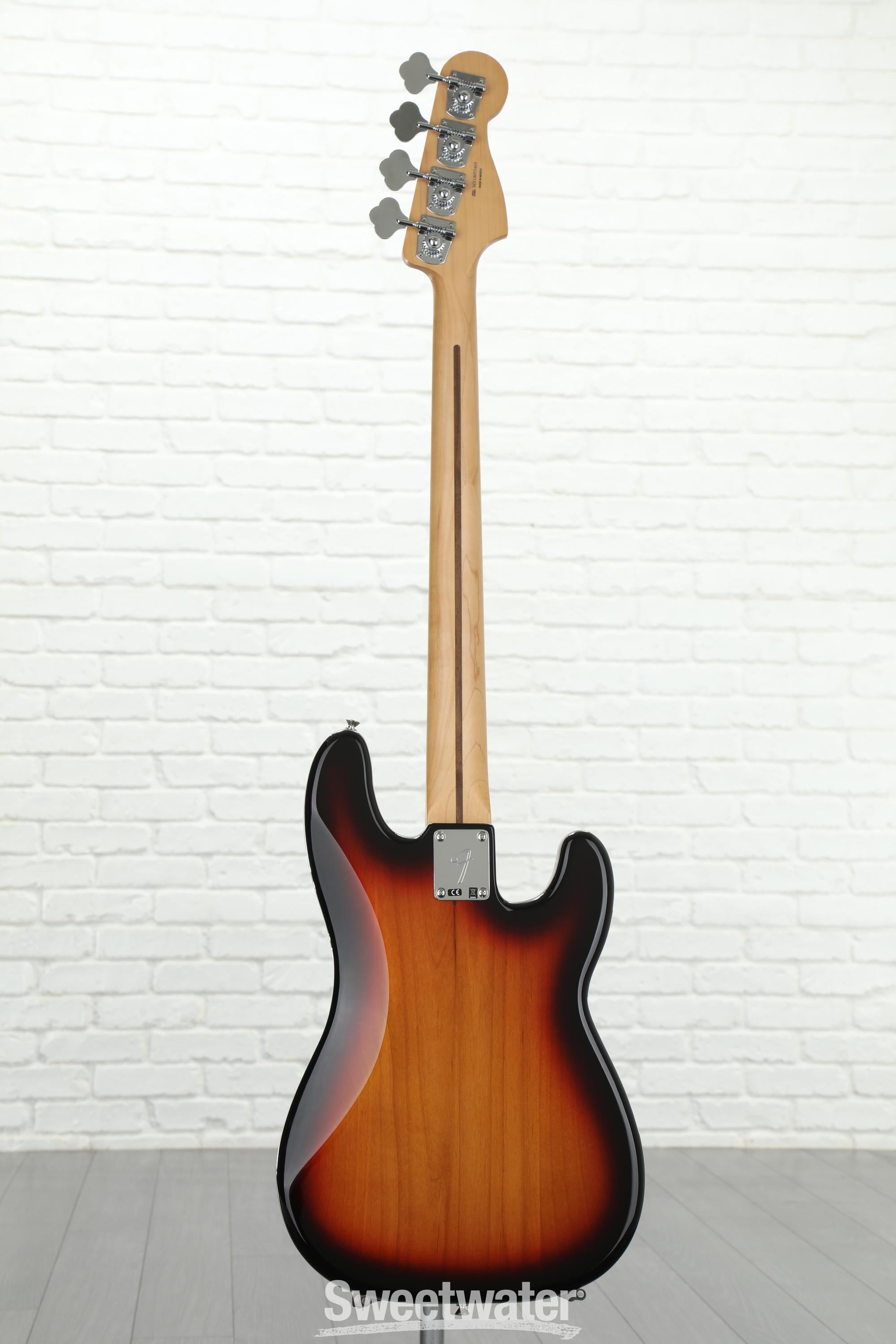 Fender Player Precision Bass Left-handed - 3-Tone Sunburst with