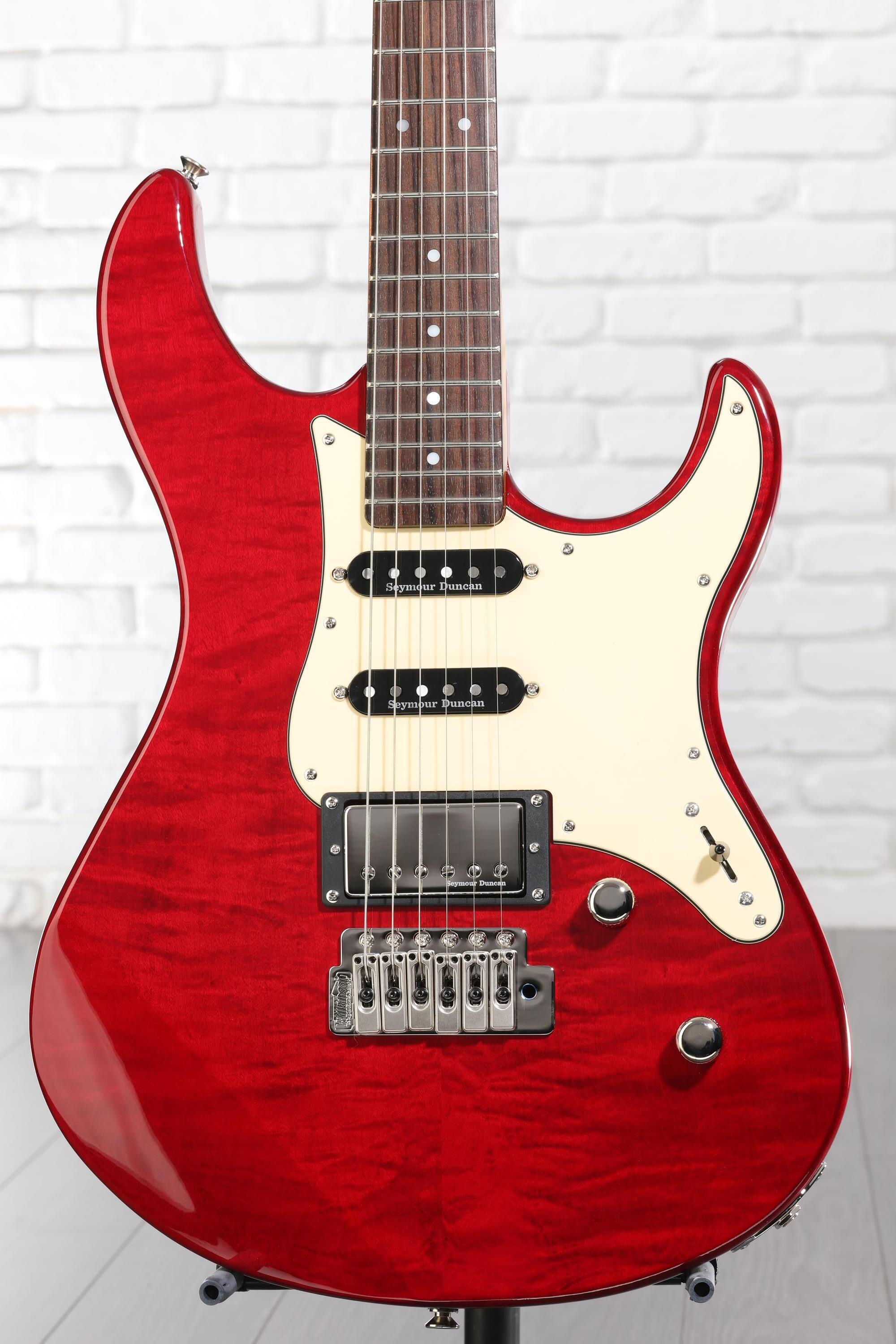 Yamaha PAC612VIIFMX Pacifica Electric Guitar - Fired Red | Sweetwater